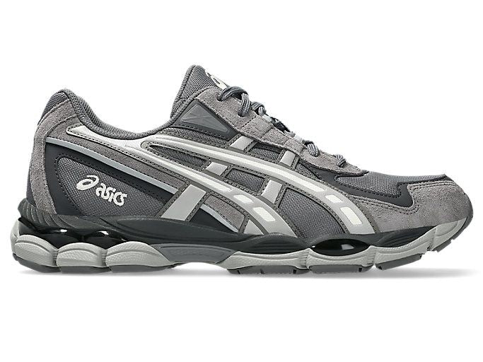 GREY LEATHER SNEAKERS