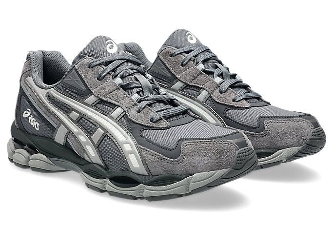 GREY LEATHER SNEAKERS - Image 2