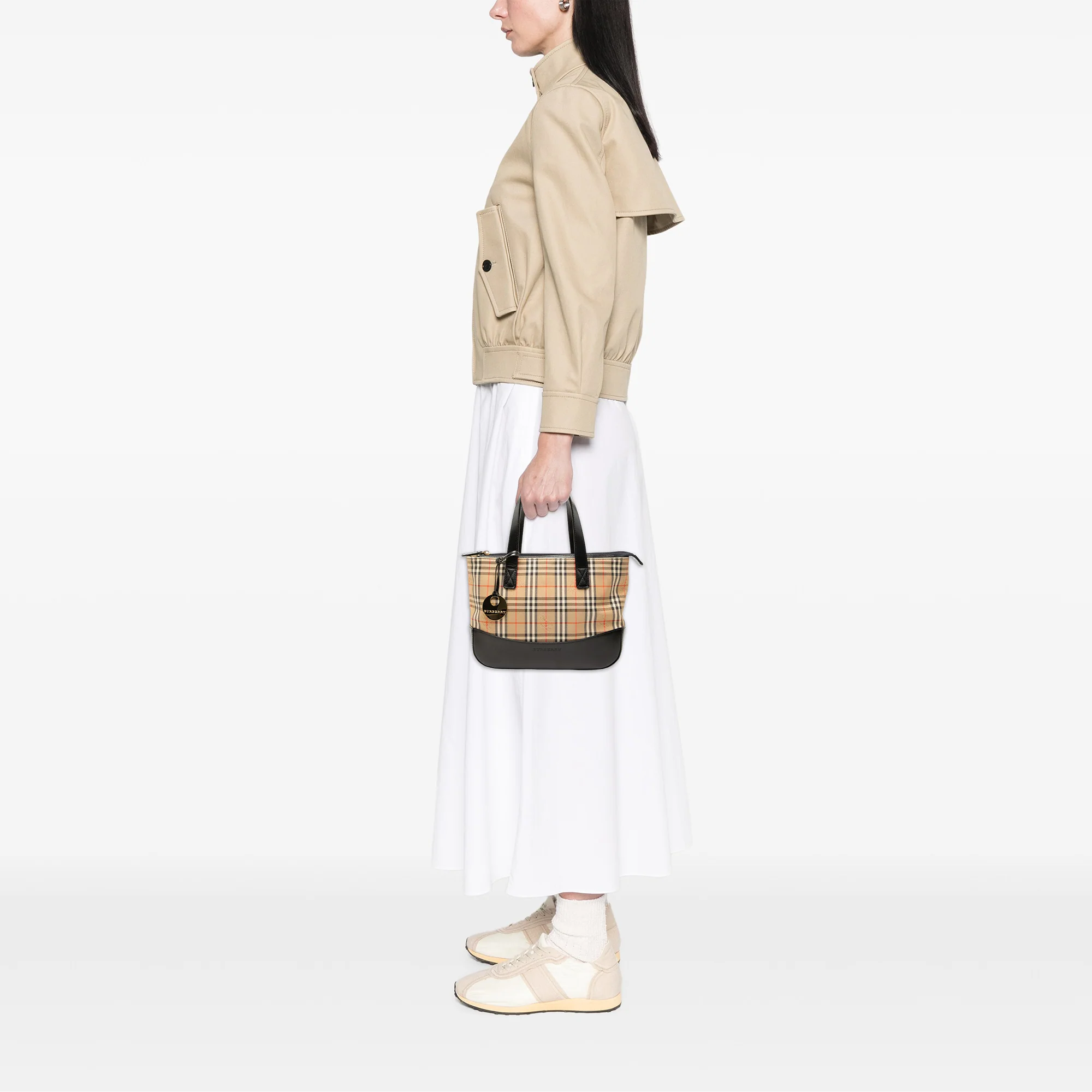 Haymarket Check Canvas Tote - Image 6