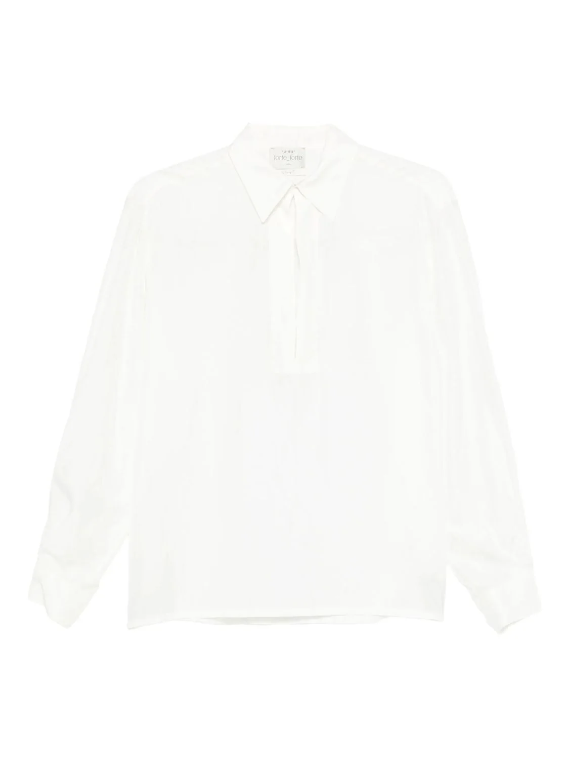 HEAVY HABOTAI SILK POLO SHIRT