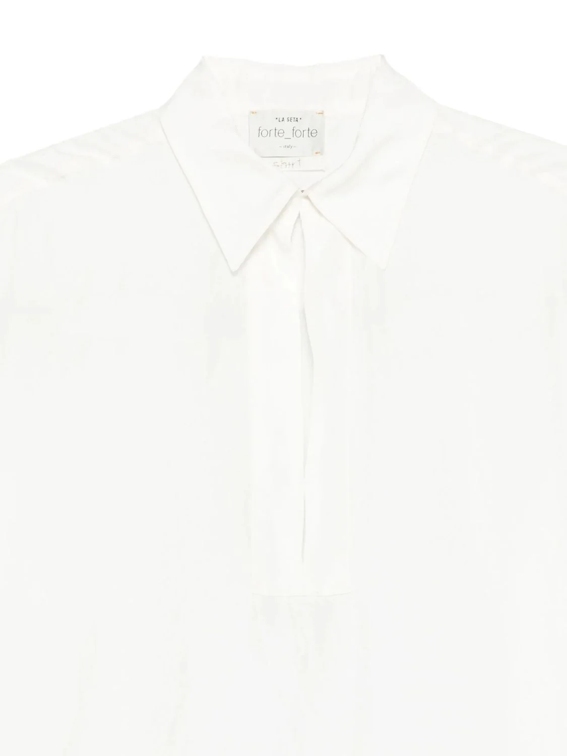 HEAVY HABOTAI SILK POLO SHIRT - Image 2