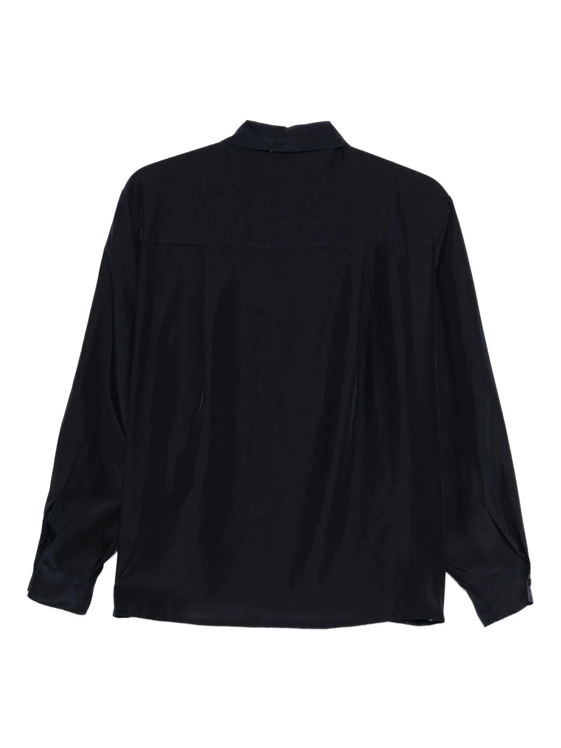 HEAVY HABOTAI SILK POLO SHIRT - Image 2