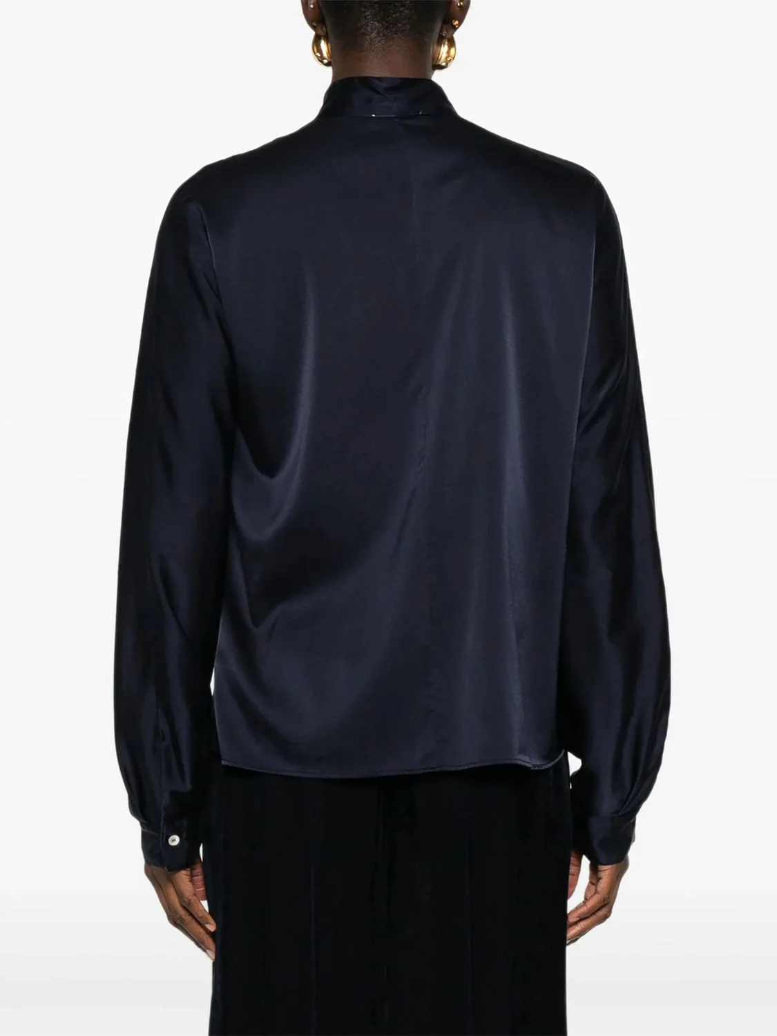 HEAVY STRETCH SILK SATIN KIMONO SHI - Image 4