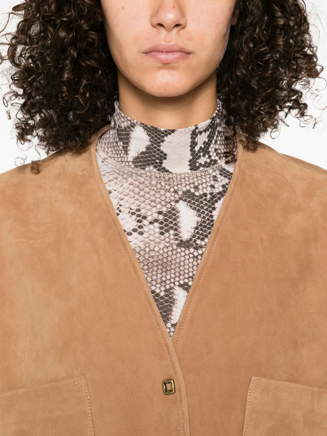 HEAVY SUEDE KIMONO - Image 2