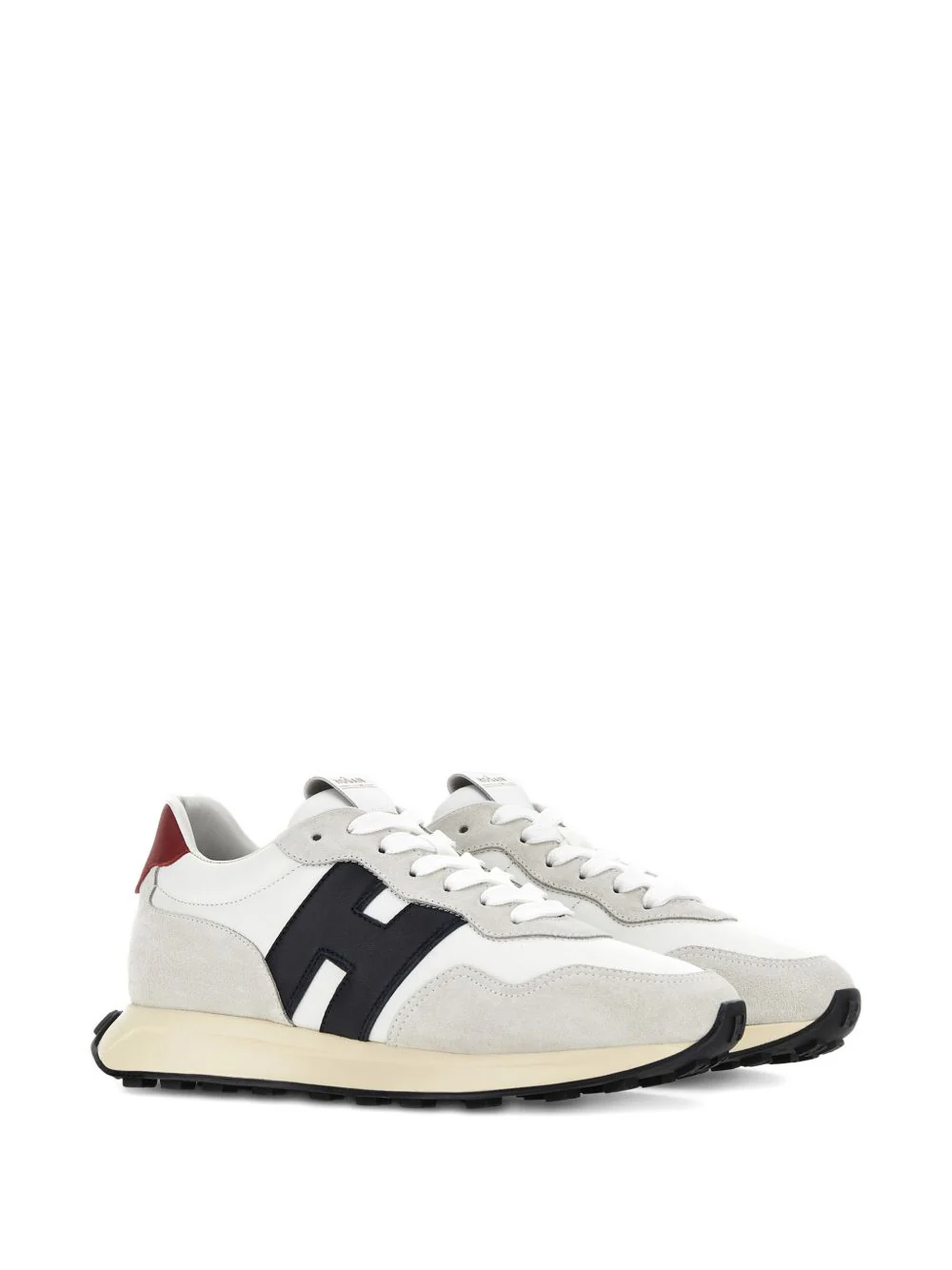 HOGAN H601 SUEDE AND NAPPA LEATHER SNEAKERS - Image 2