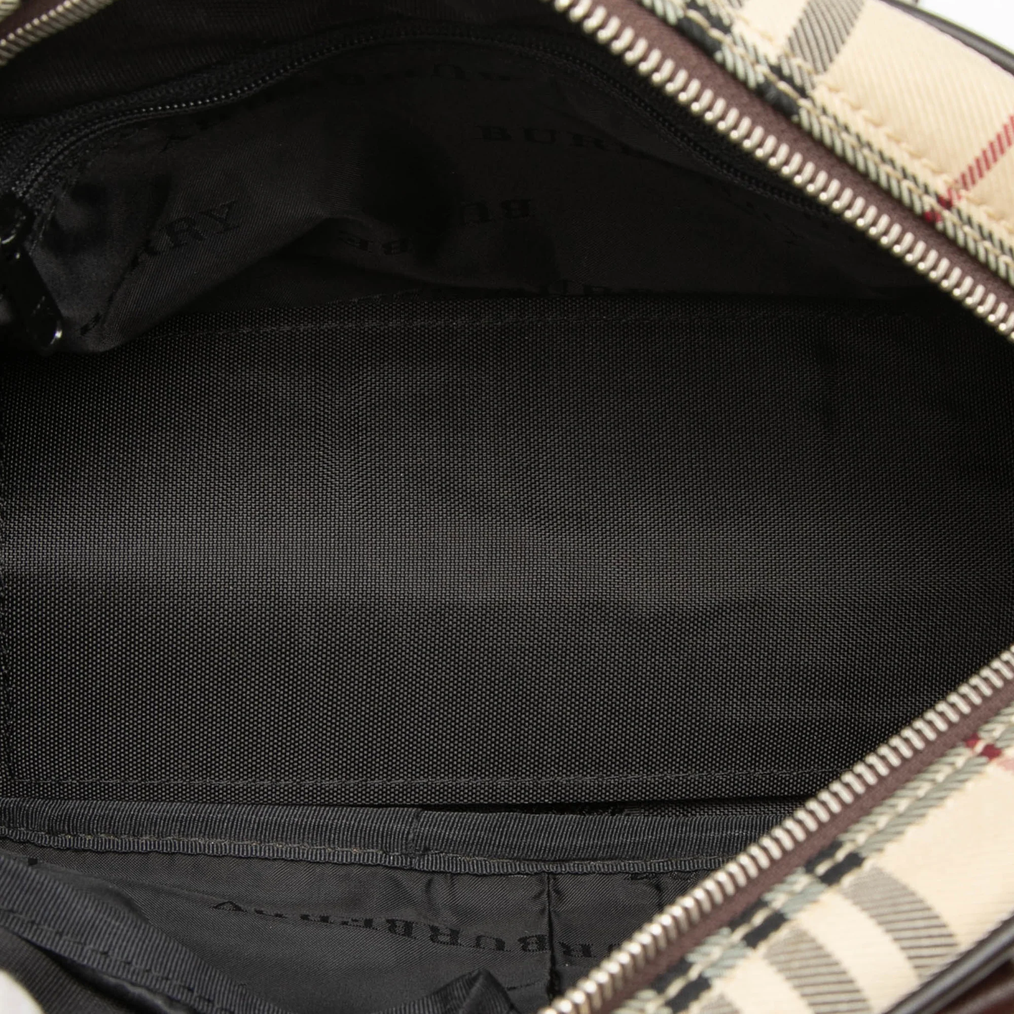 House Check Canvas Handbag - Image 4