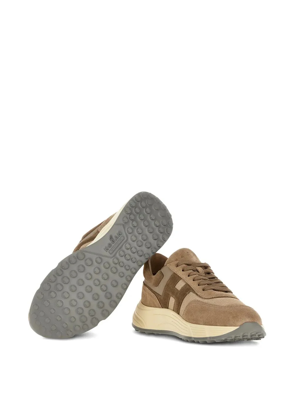 HYPERLIGHT SUEDE AND MESH SNEAKERS - Image 5