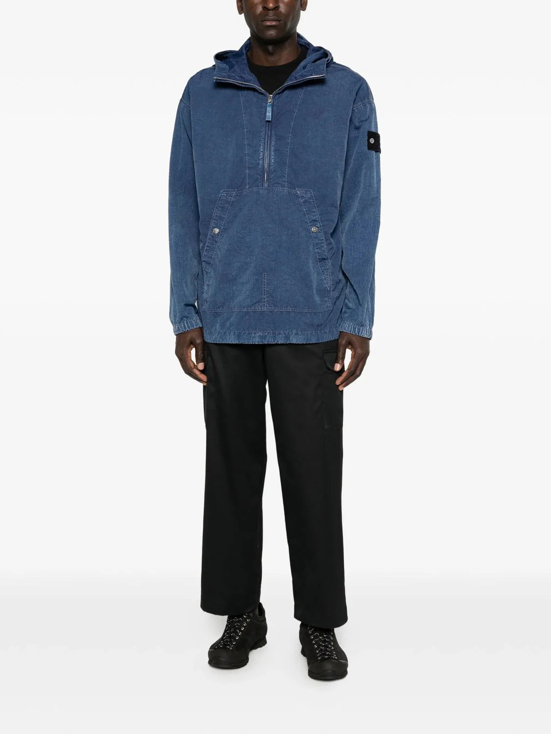 INDIGO POLYAMIDE OUTERWEAR - Image 3