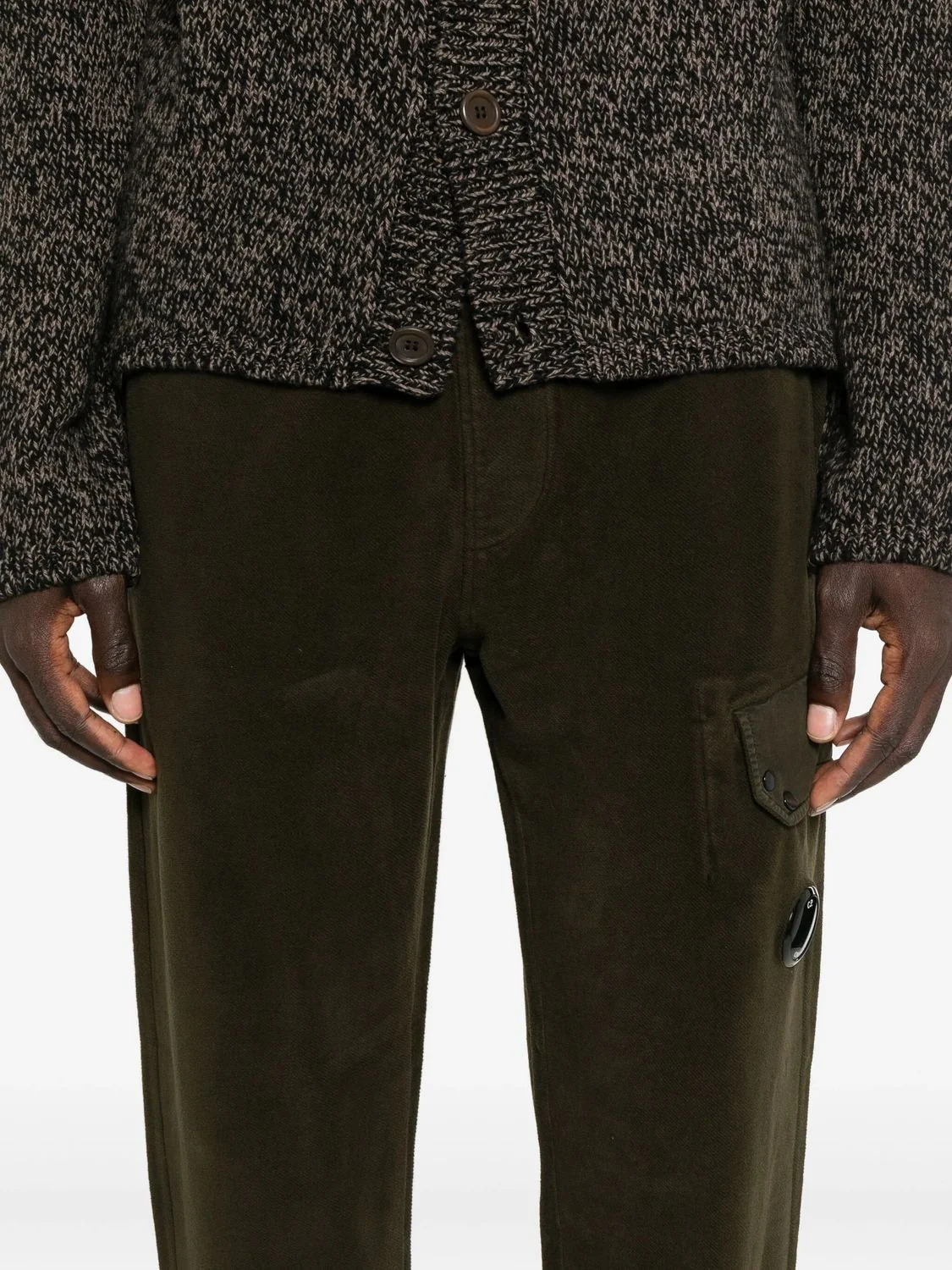 IVY GREEN COTTON PANTS - Image 2