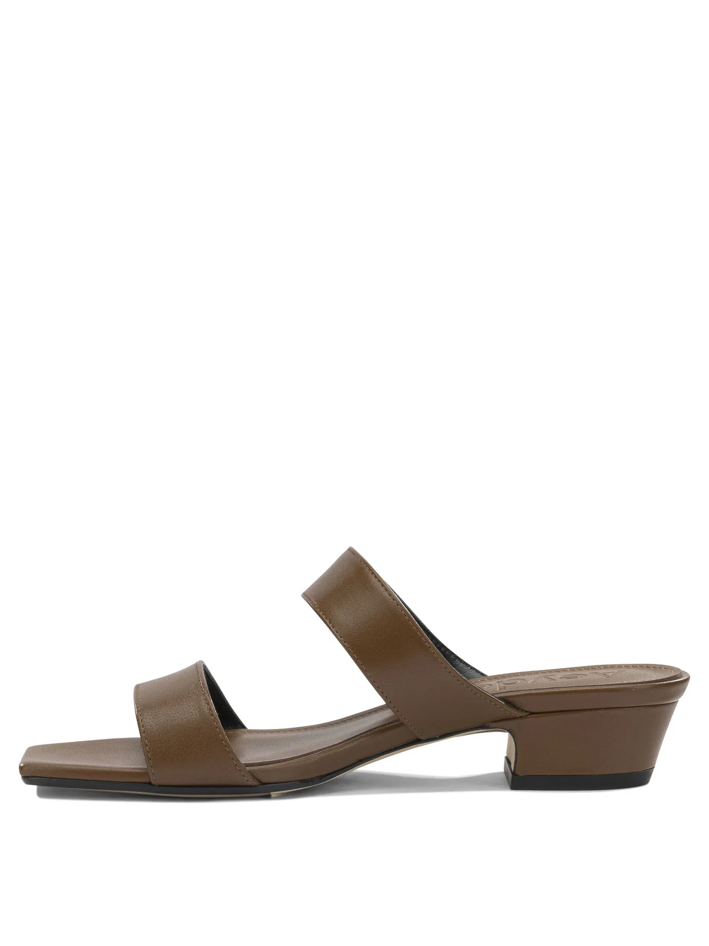 KEMI 3 MM BROWN NAPPA LEATHER SANDALS - Image 3