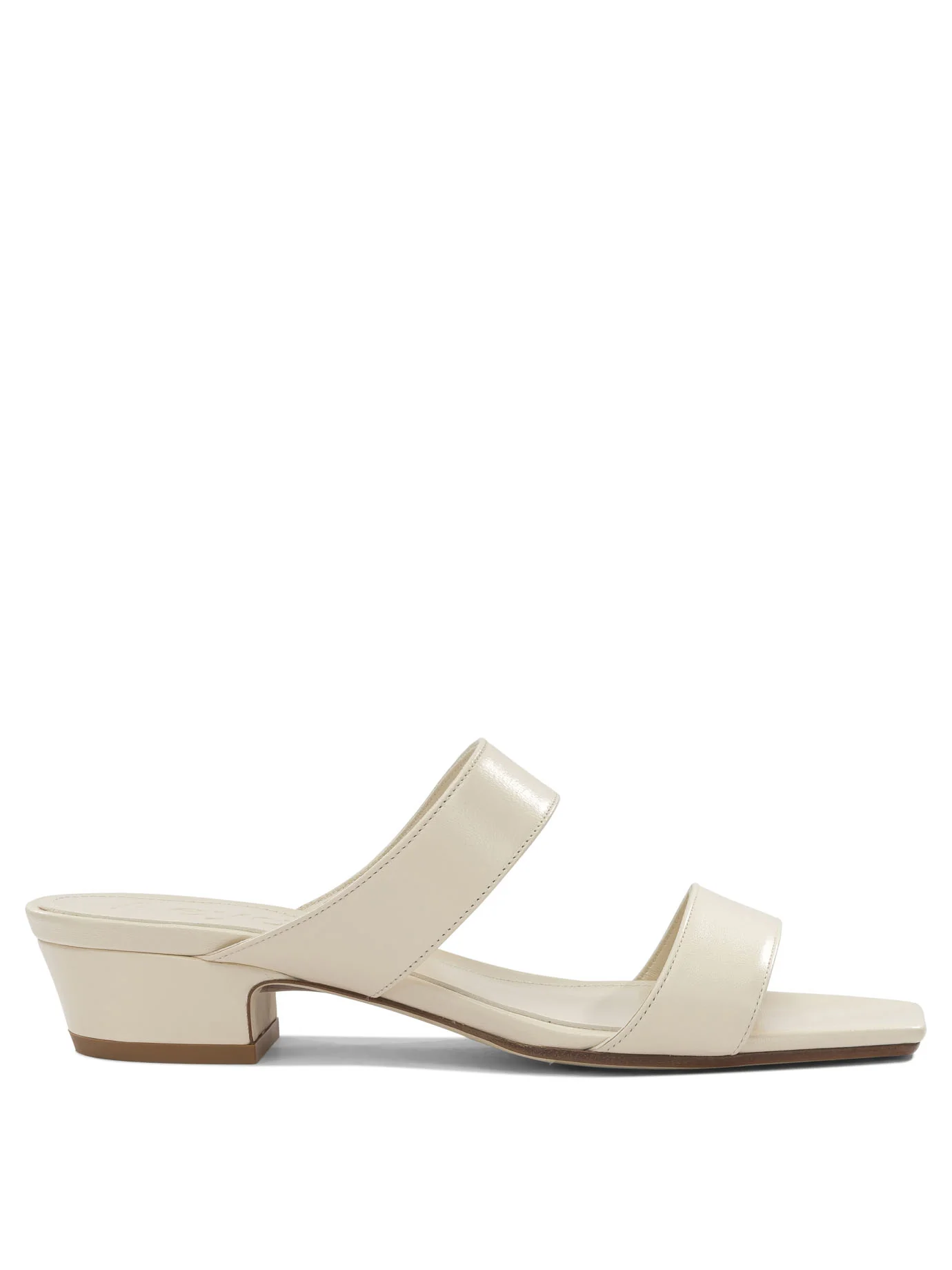 KEMI 3 MM WHITE NAPPA LEATHER SANDALS