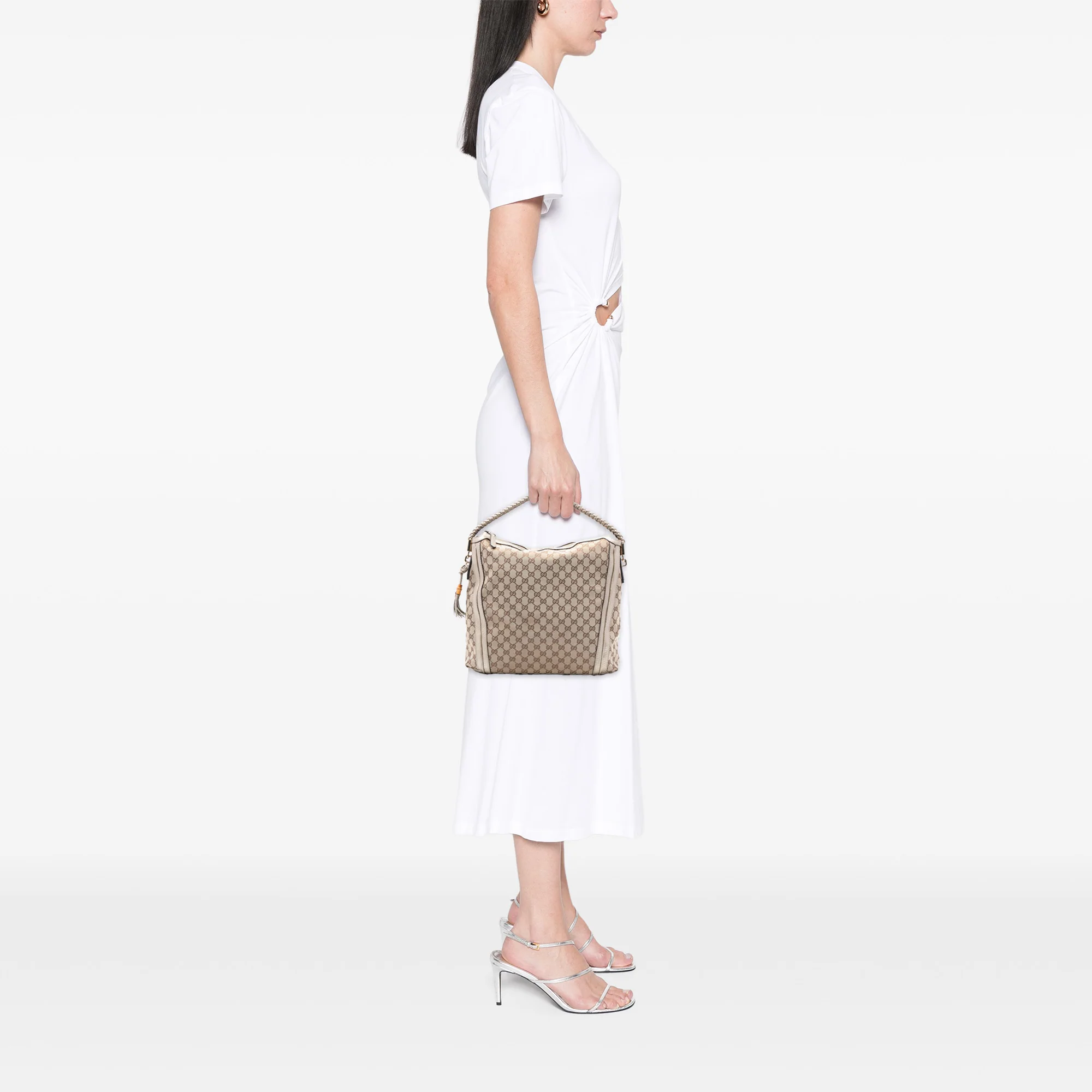 Large GG Canvas Bella Shoulder Bag - Image 7
