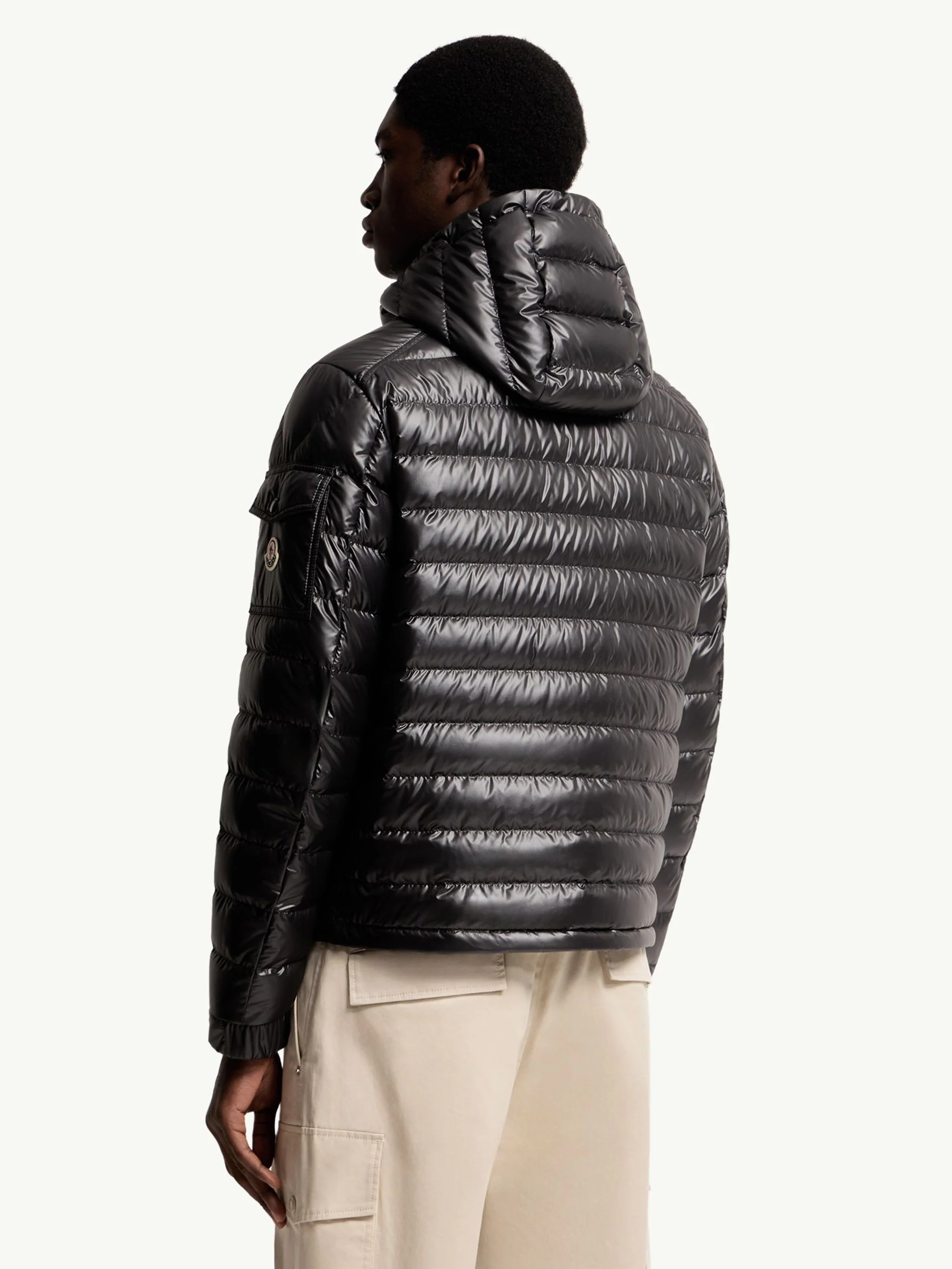 LAUROS HOODED SHORT DOWN JACKET - Image 4