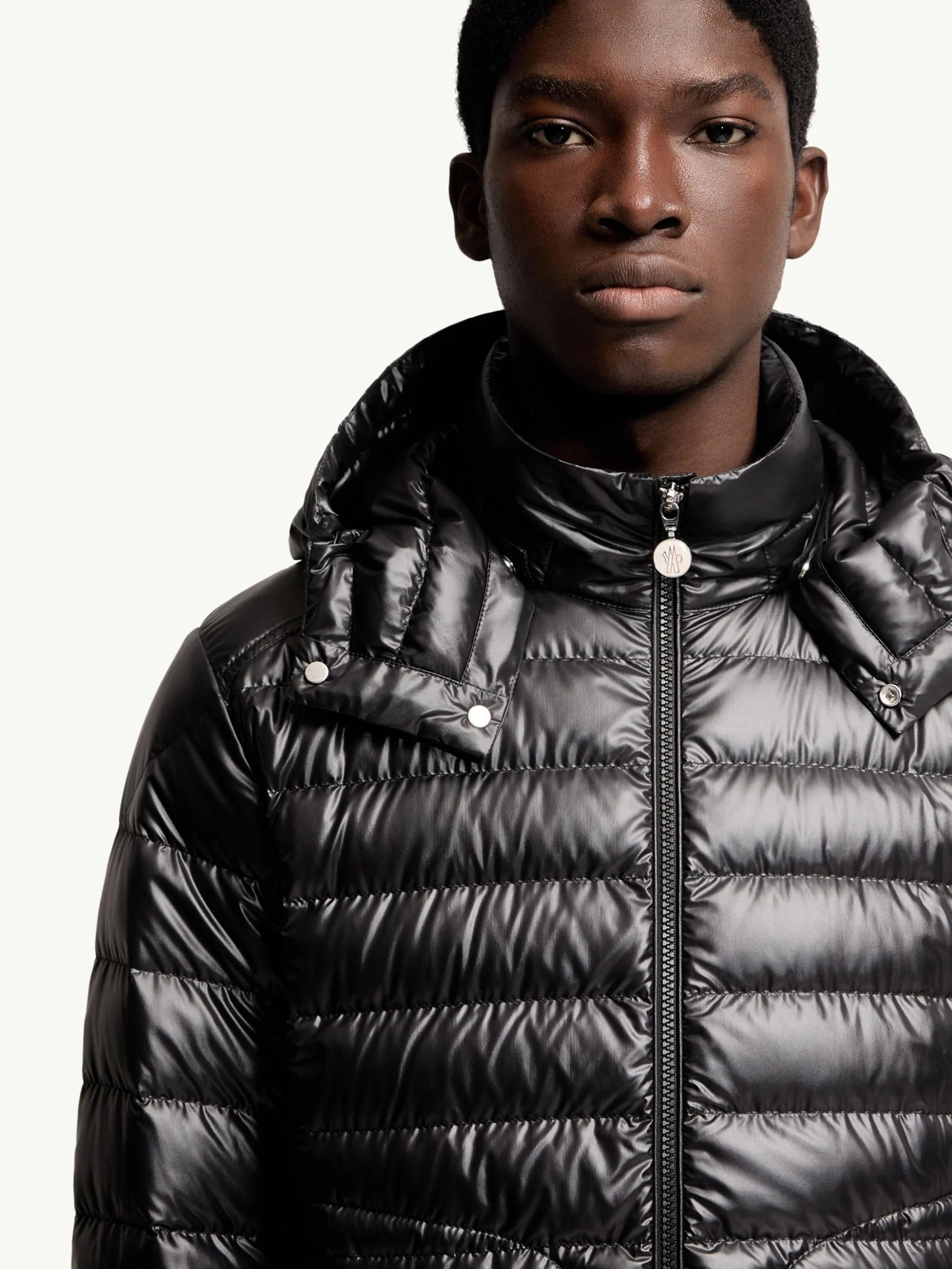 LAUROS HOODED SHORT DOWN JACKET - Image 5
