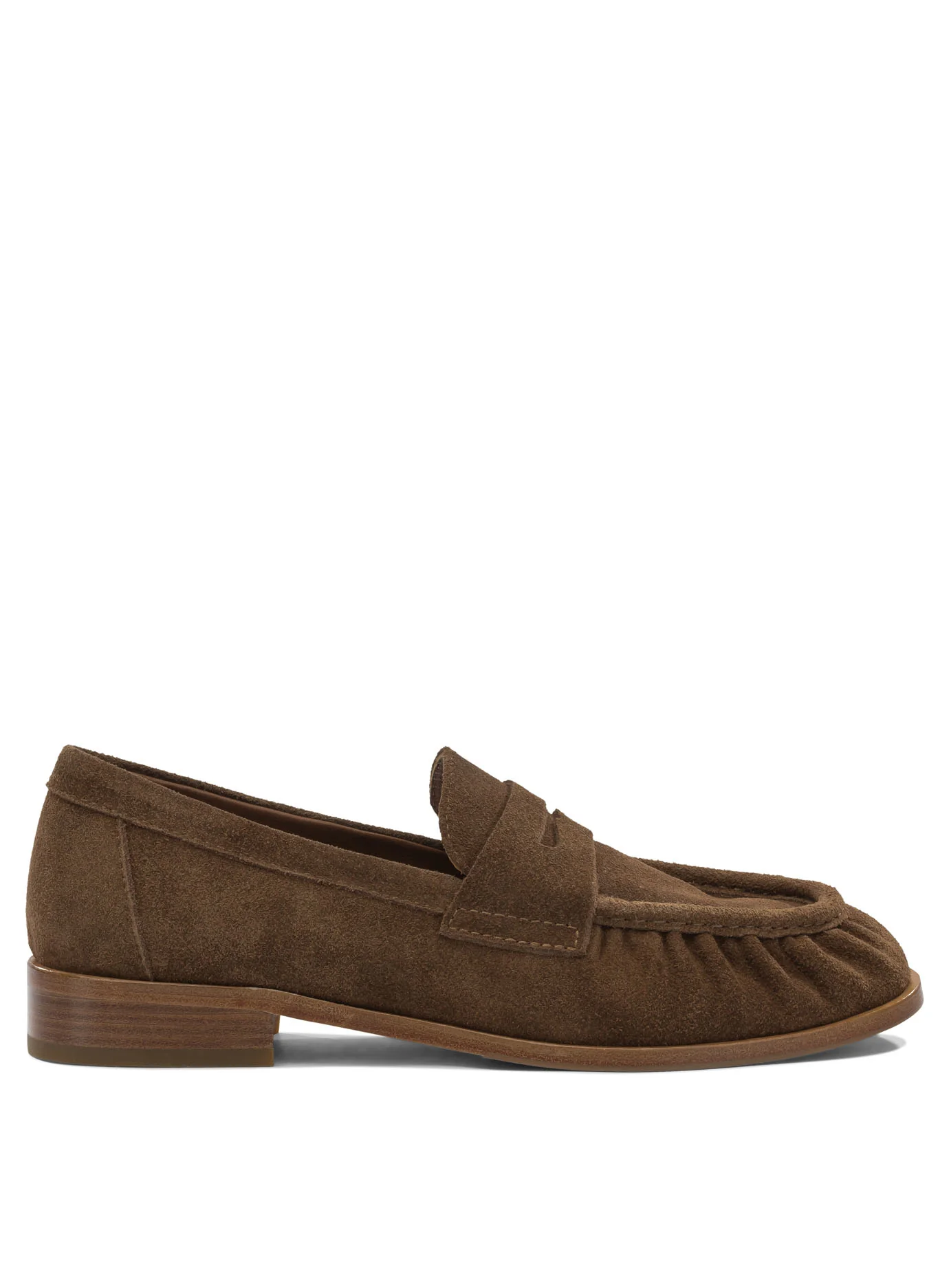 LEATHER BROWN LOAFERS