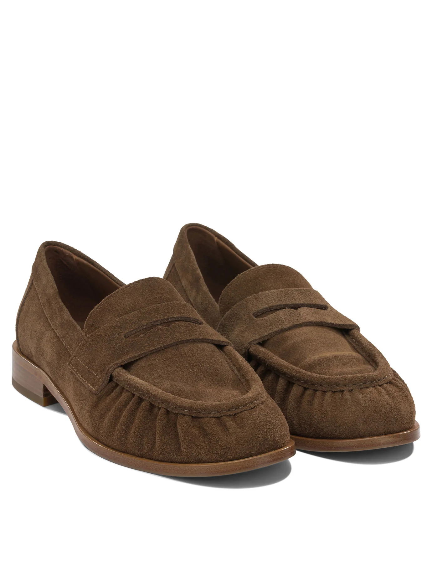 LEATHER BROWN LOAFERS - Image 2