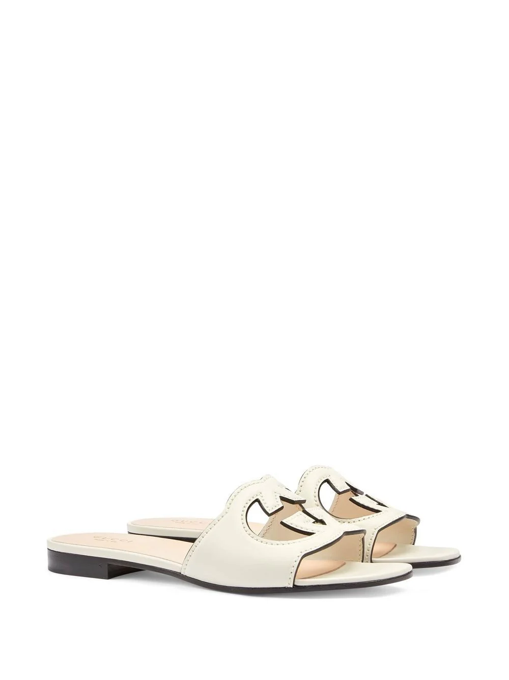 LEATHER FLAT SANDALS - Image 5