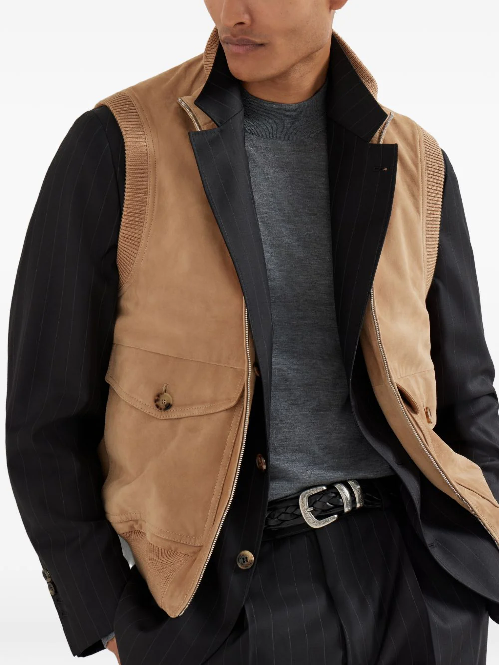 LEATHER VEST - Image 3