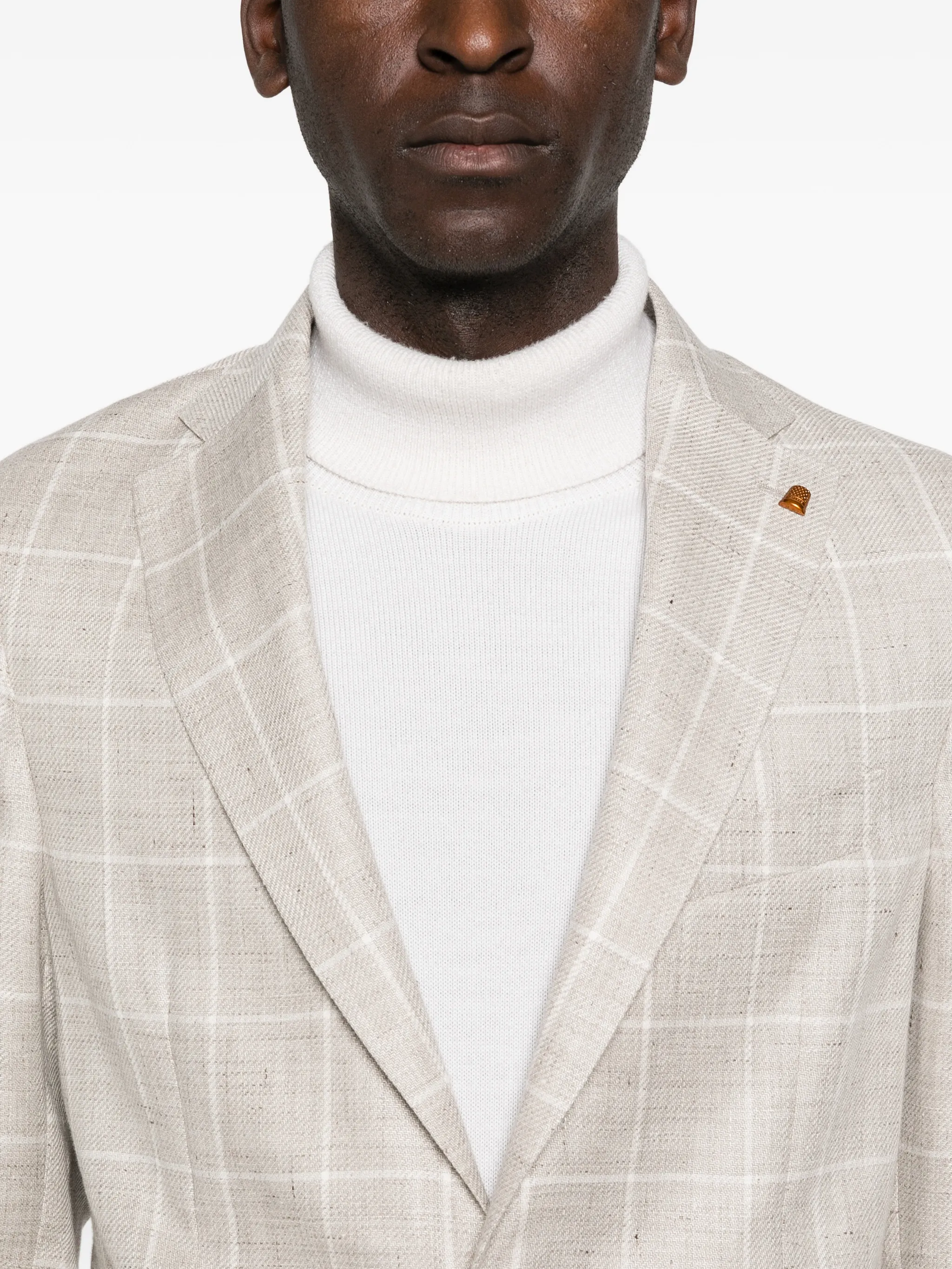 LINEN WOOL JACKET - Image 4