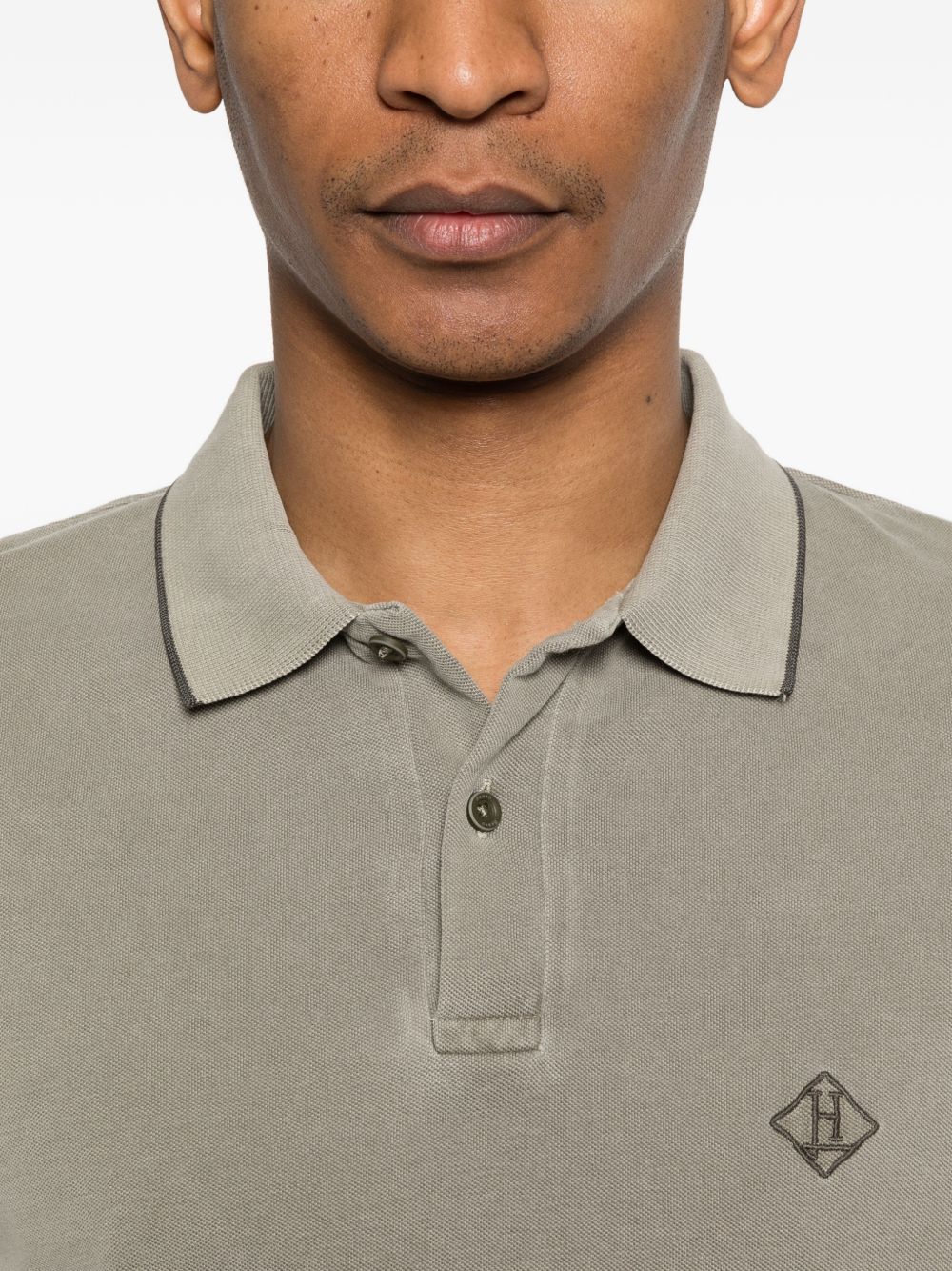 LOGO COTTON POLO SHIRT - Image 3