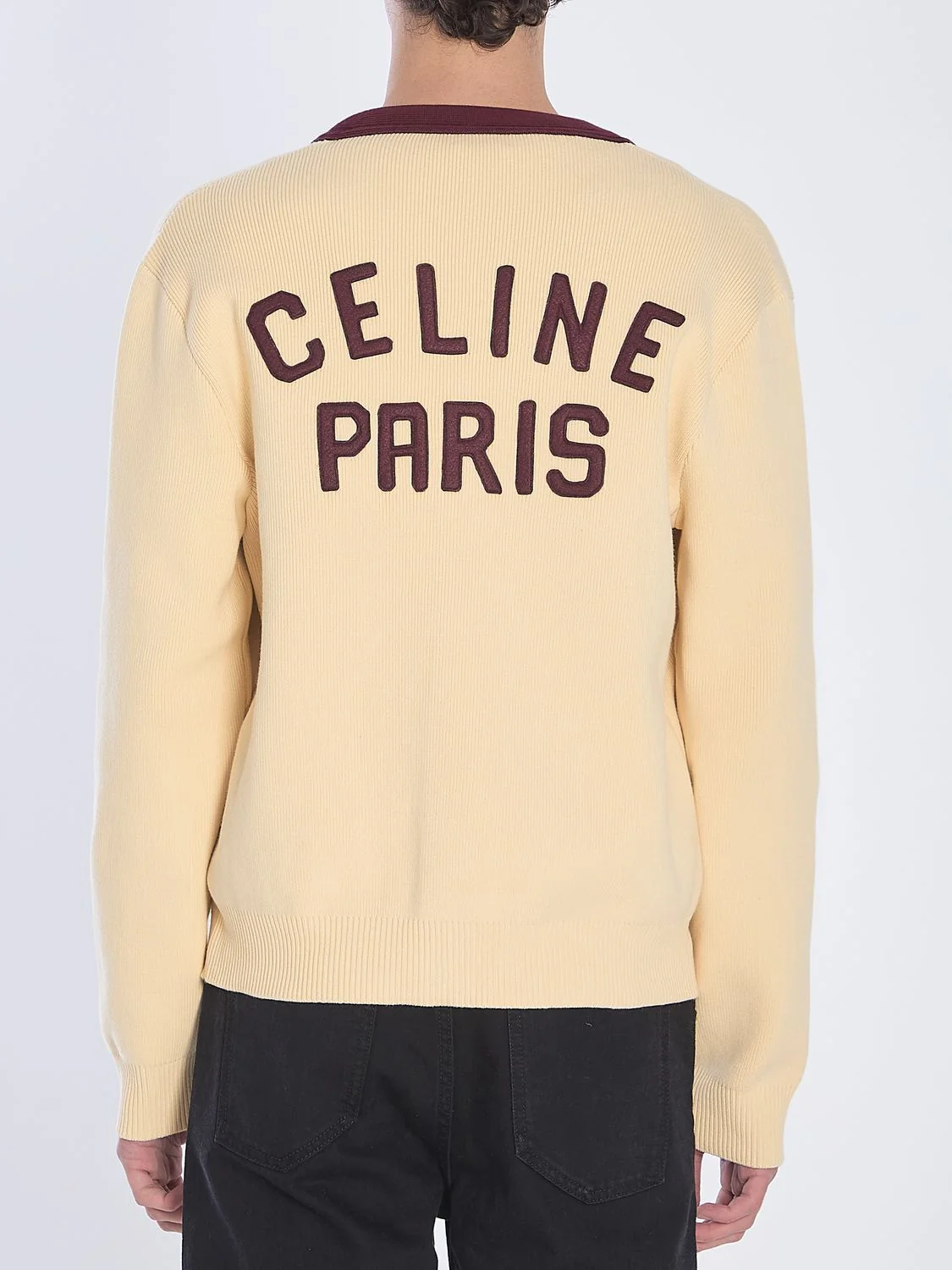 LOGO DETAIL COTTON CARDIGAN - Image 5