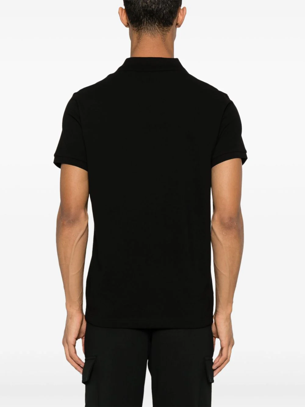 LOGO PATCH COTTON POLO SHIRT - Image 2