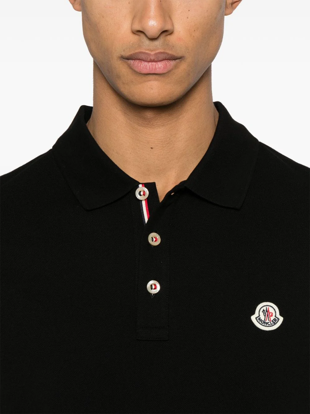 LOGO PATCH COTTON POLO SHIRT - Image 4
