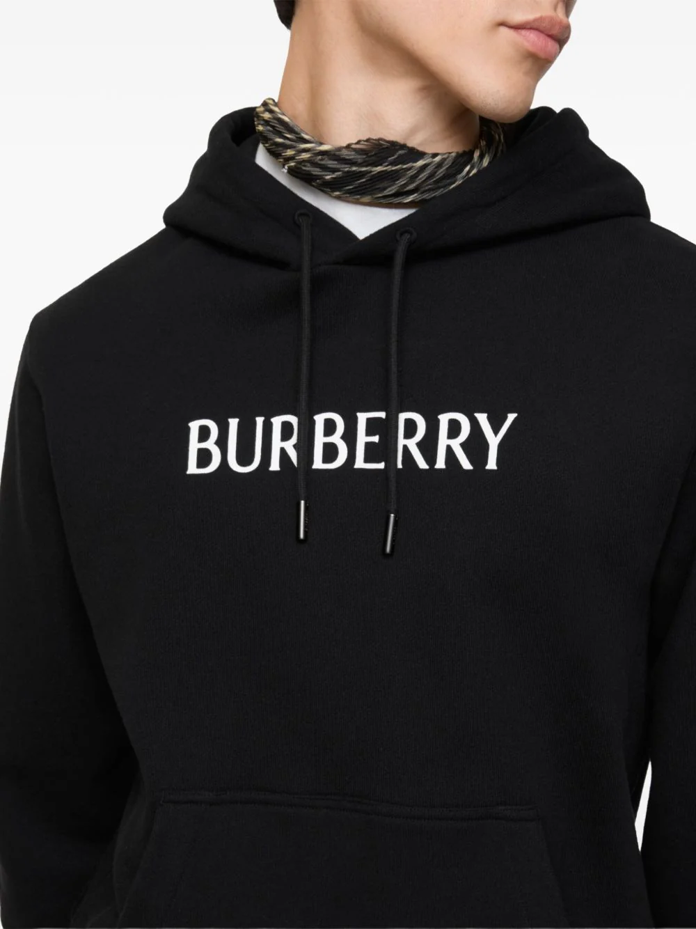 LOGO-PRINT HOODED SWEATSHIRT - Image 4