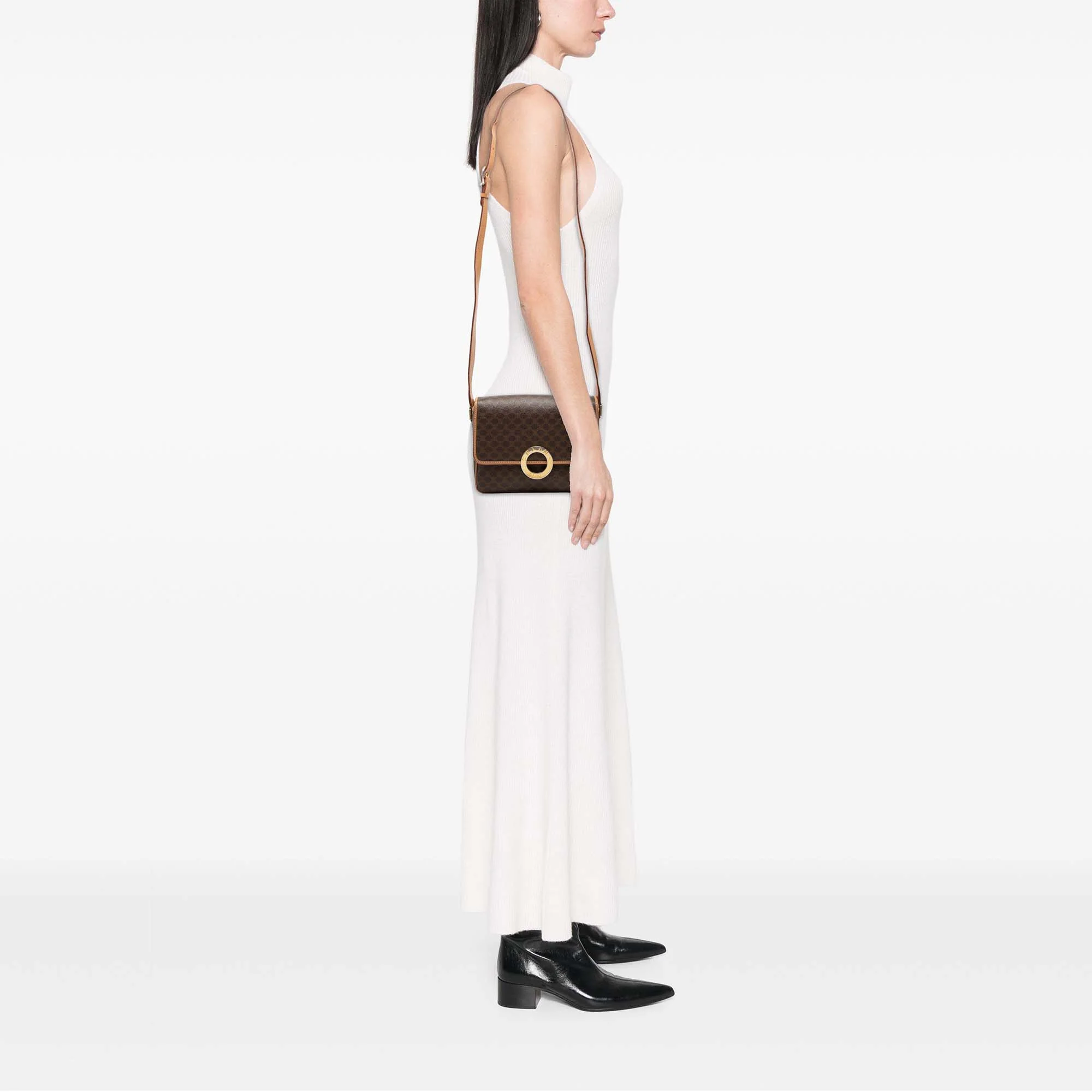 Macadam Coated Canvas Crossbody - Image 5
