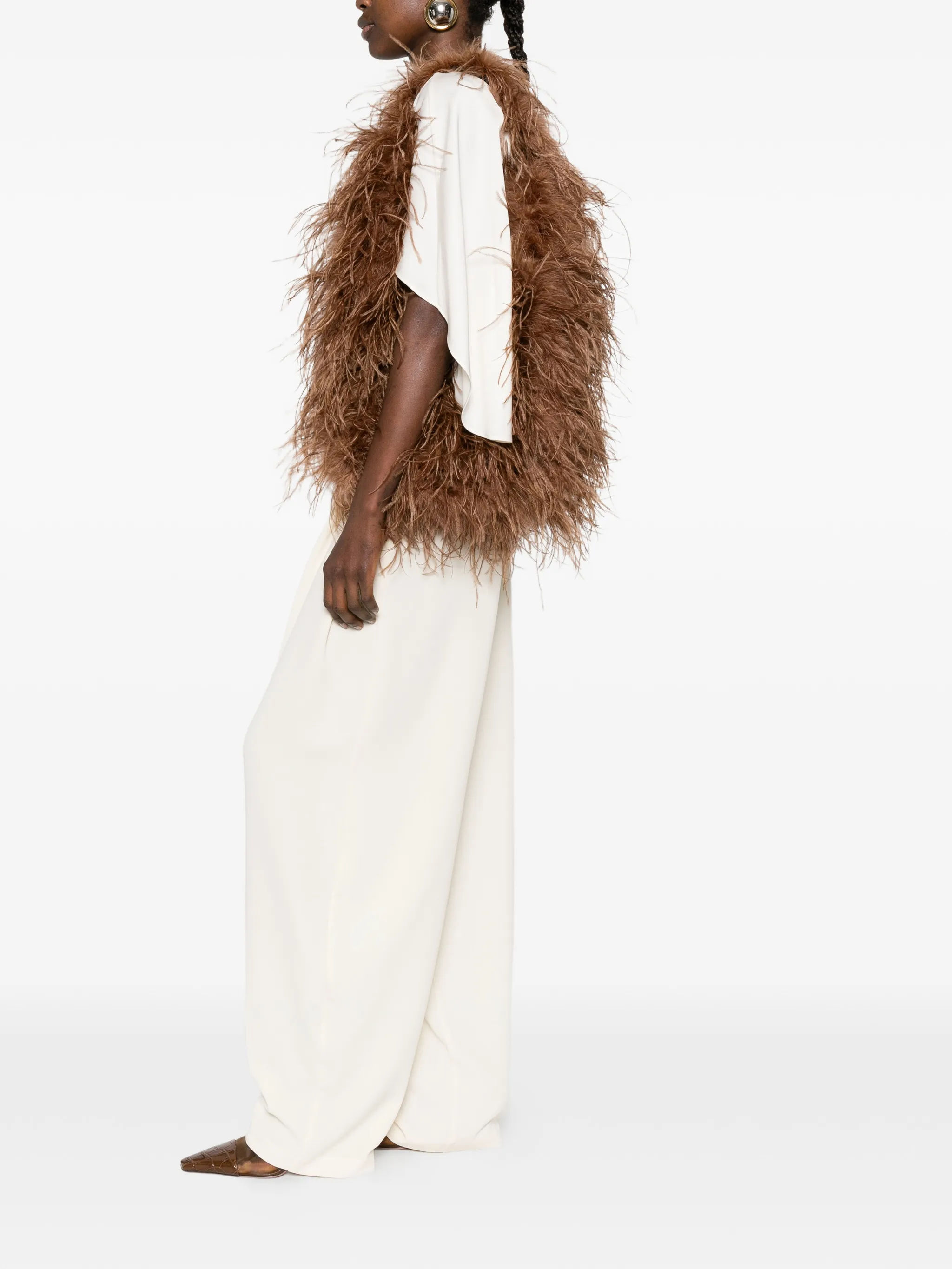 MADELEINE OSTRICH TURKEY LAMB SILK - Image 5