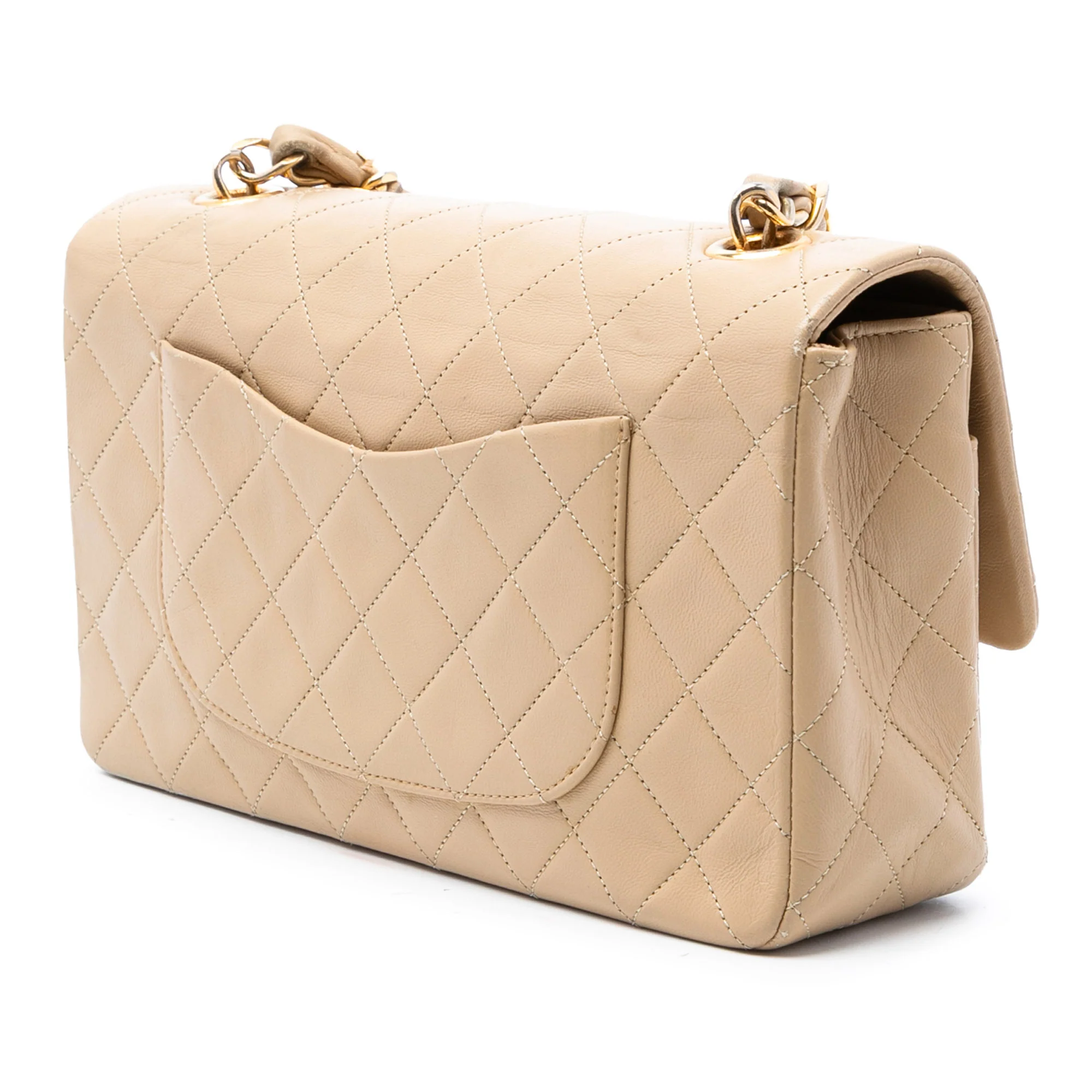 Medium Classic Lambskin Single Flap - Image 2