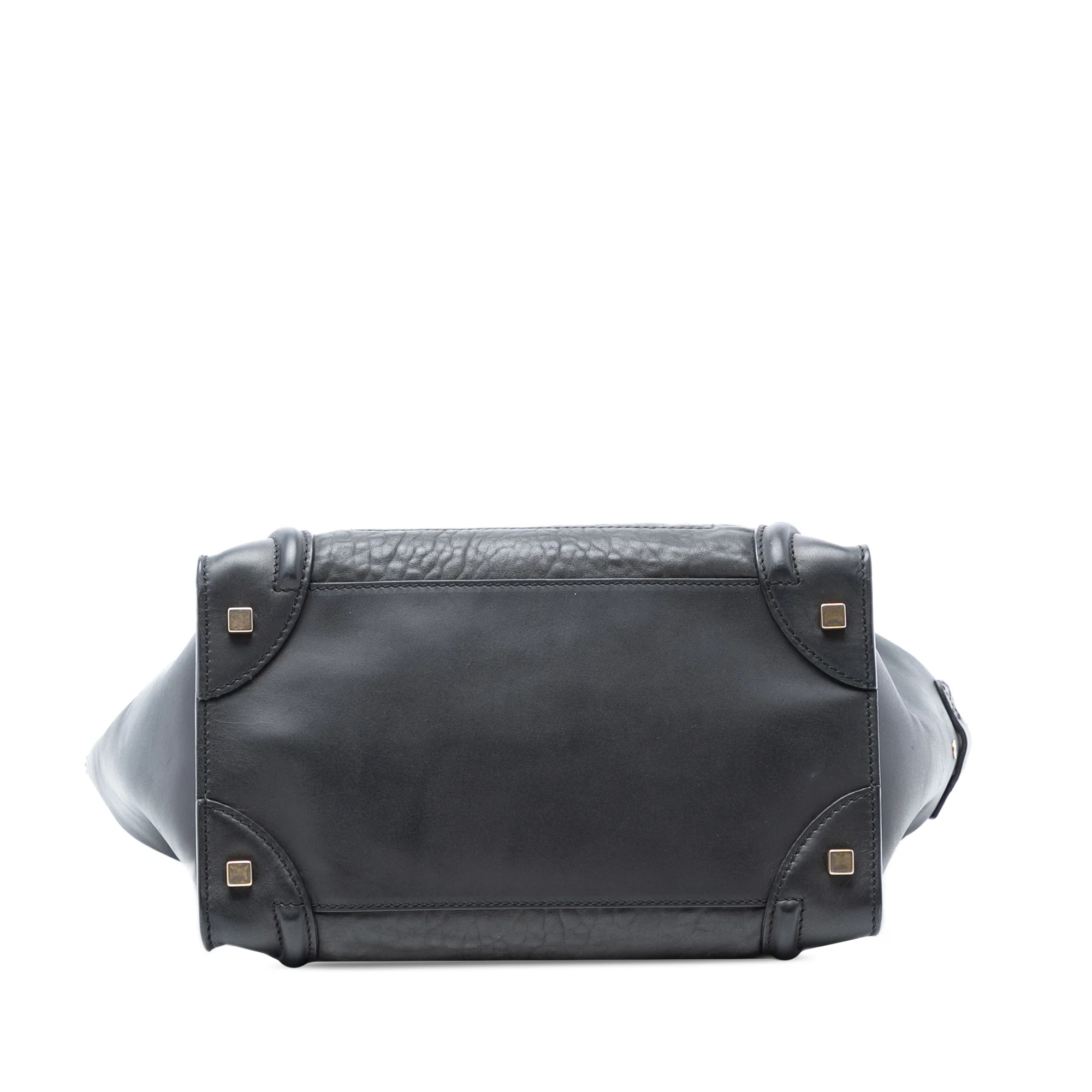Mini Embossed Calfskin Luggage Tote - Image 3