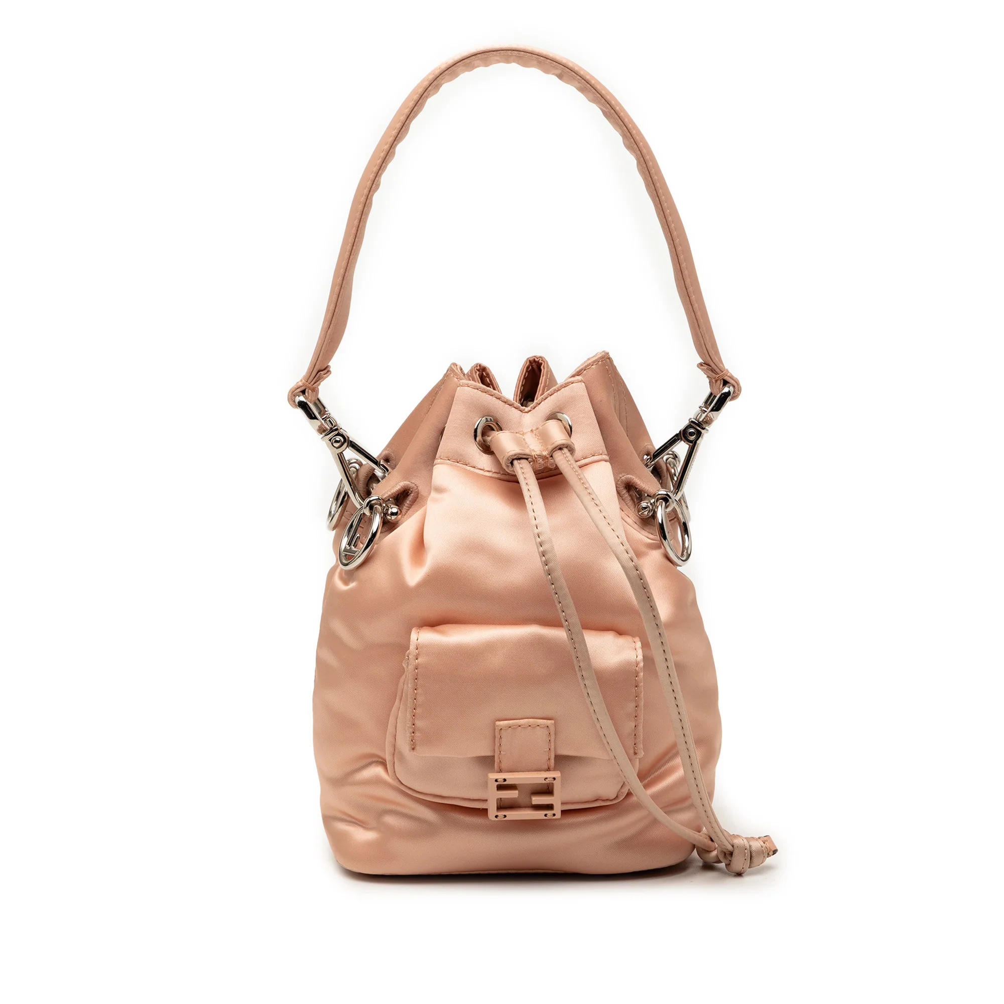 Mini Satin Mon Tresor Bucket Bag