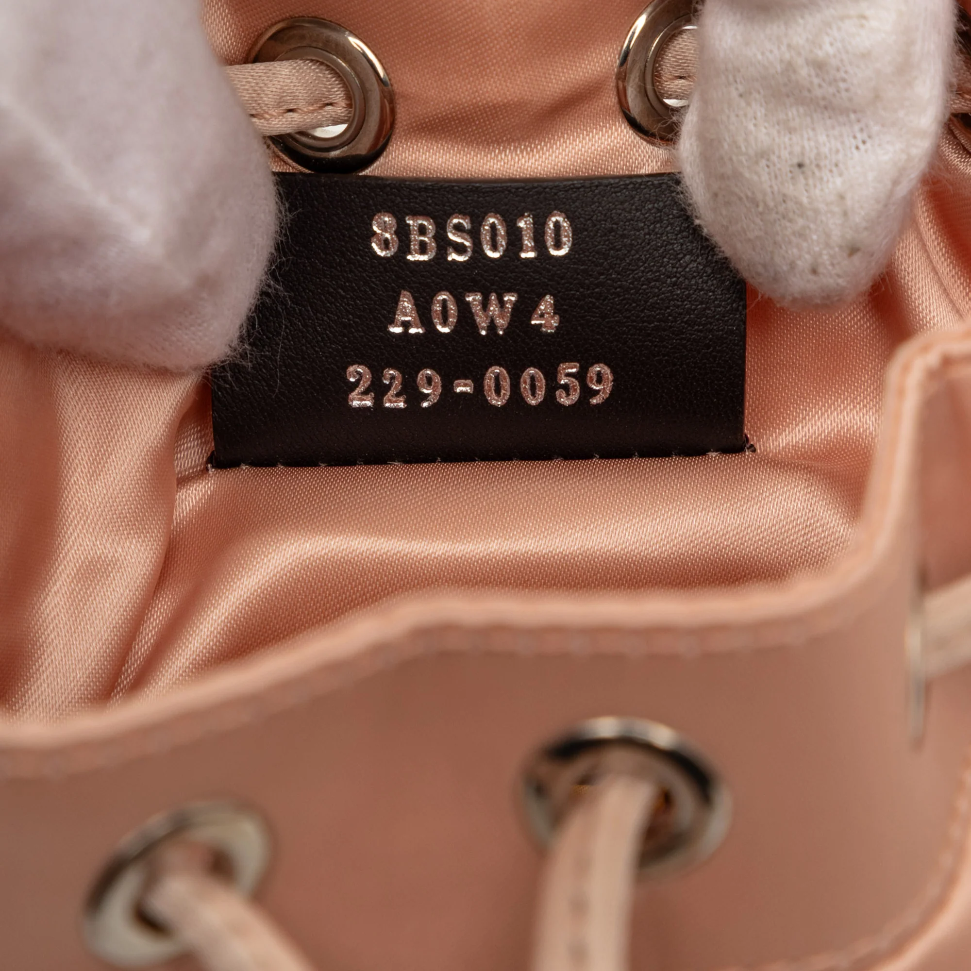 Mini Satin Mon Tresor Bucket Bag - Image 8