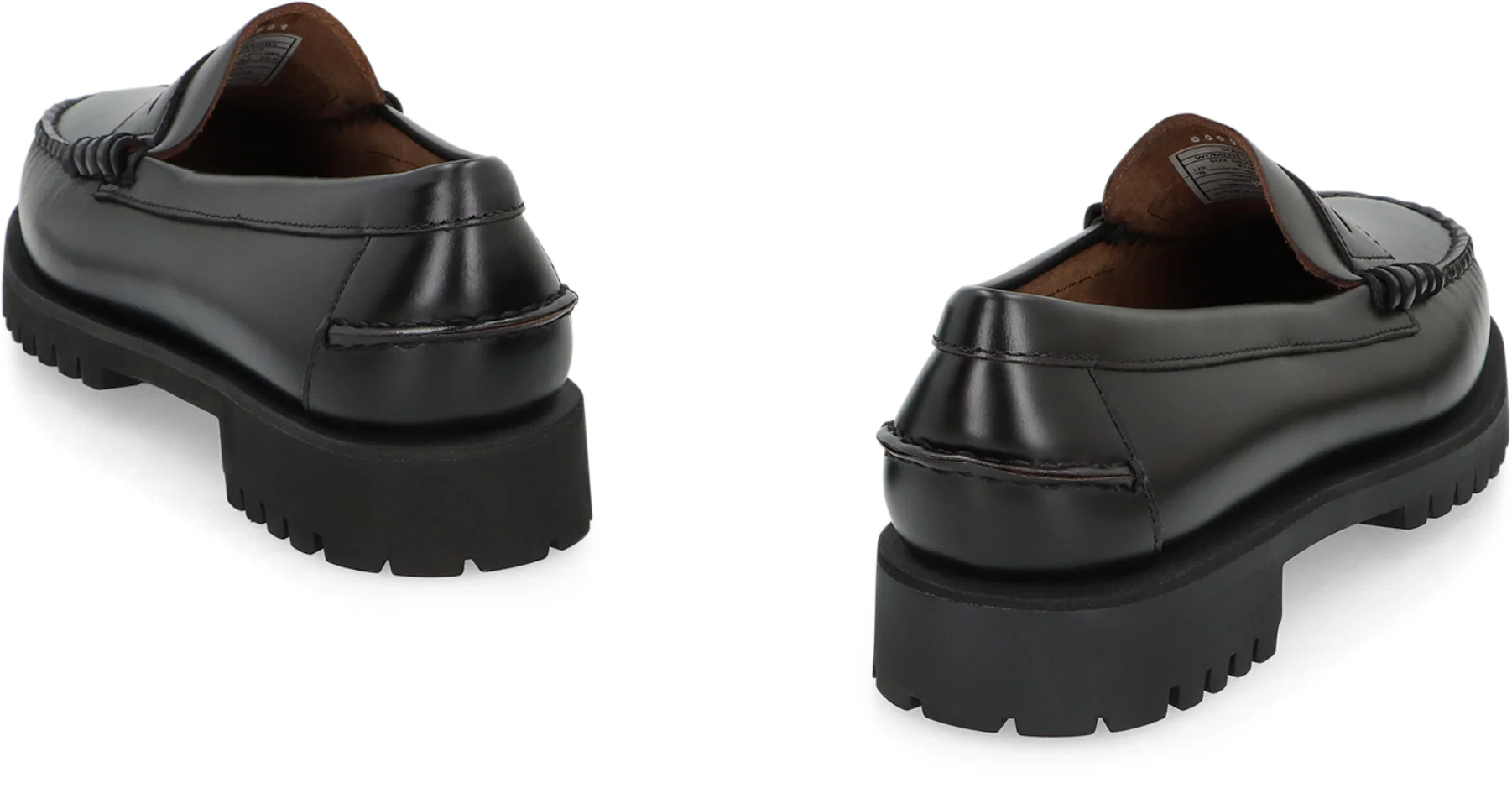 MOCCASINS DAN LUG IN LEATHER - Image 4