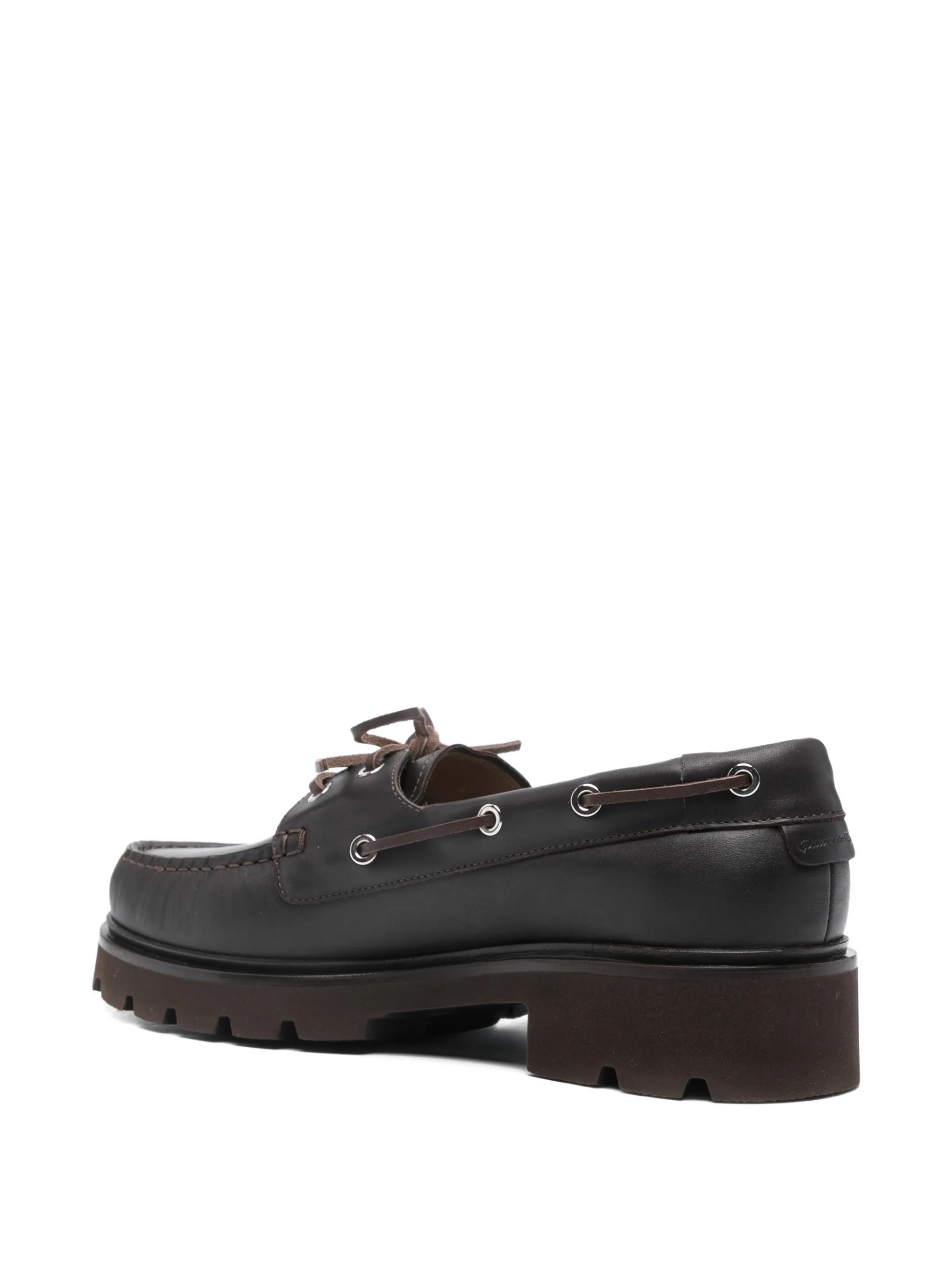 MOKA CALF LEATHER SHOES - Image 3