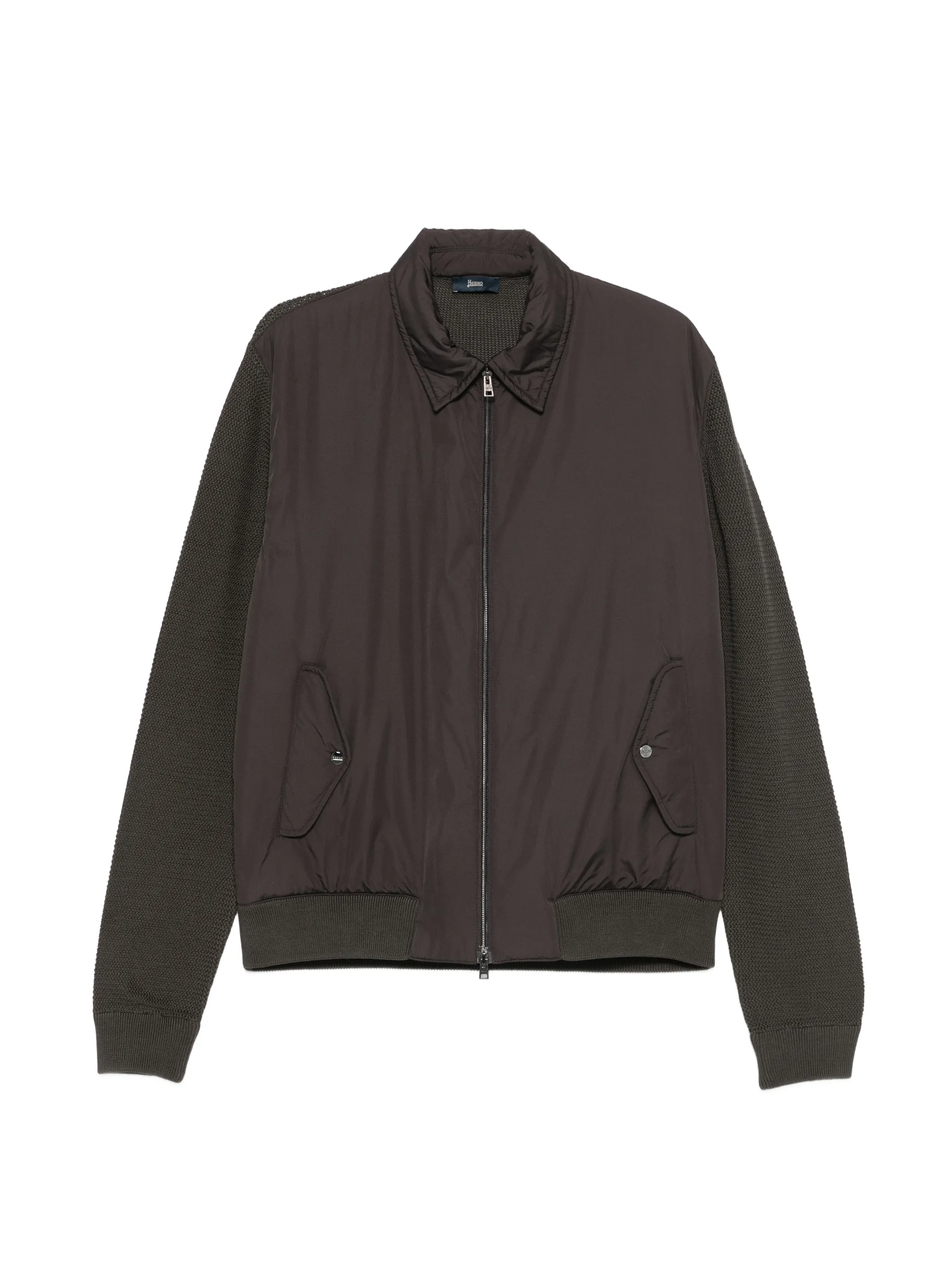 MORO COTTON POLYESTER BOMBER KNIT