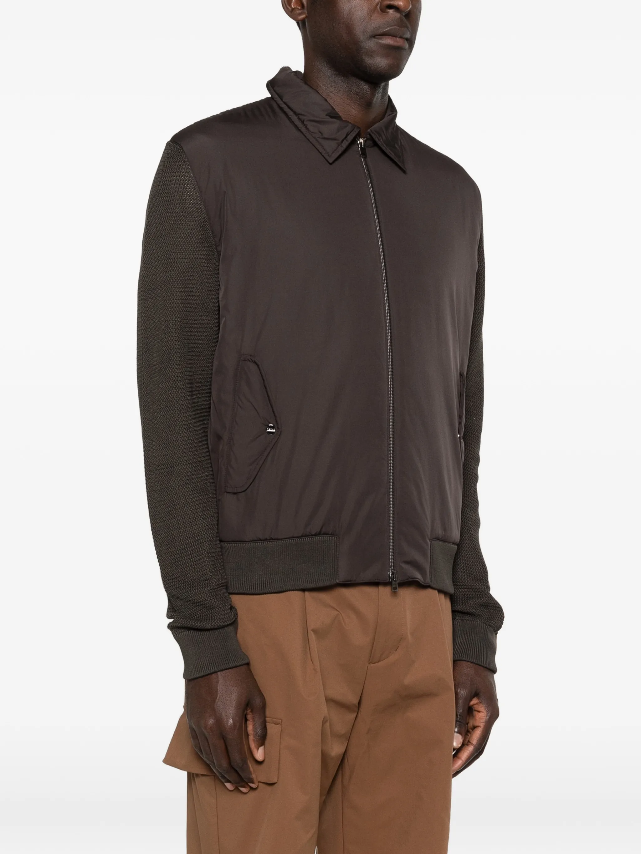 MORO COTTON POLYESTER BOMBER KNIT - Image 3