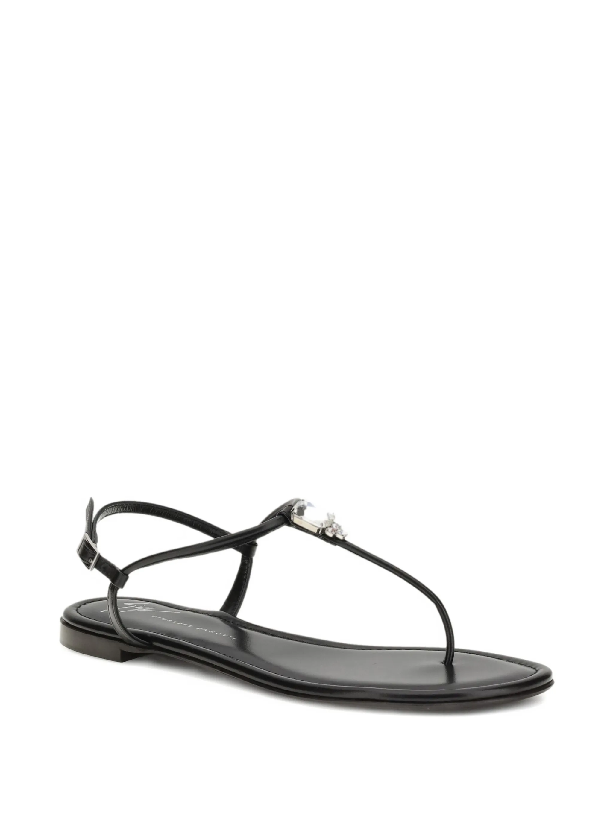 MUSE LAMINATED LAMB KIDSKIN SANDAL - Image 4