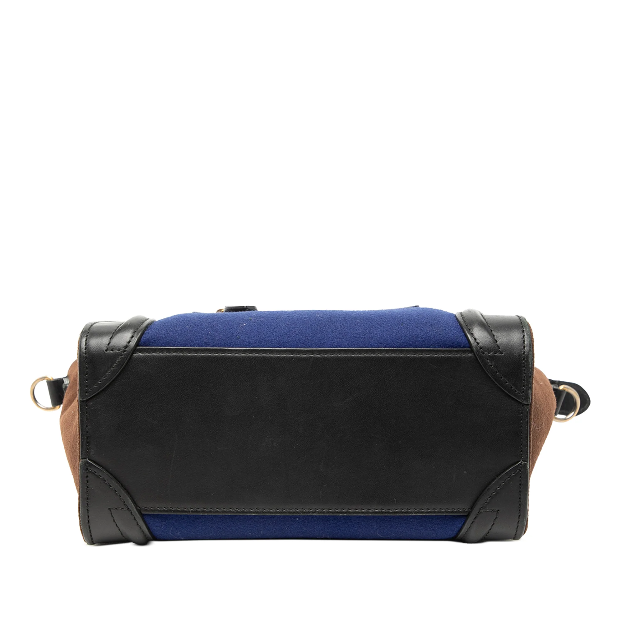 Nano Tricolor Felt Luggage Tote - Image 3