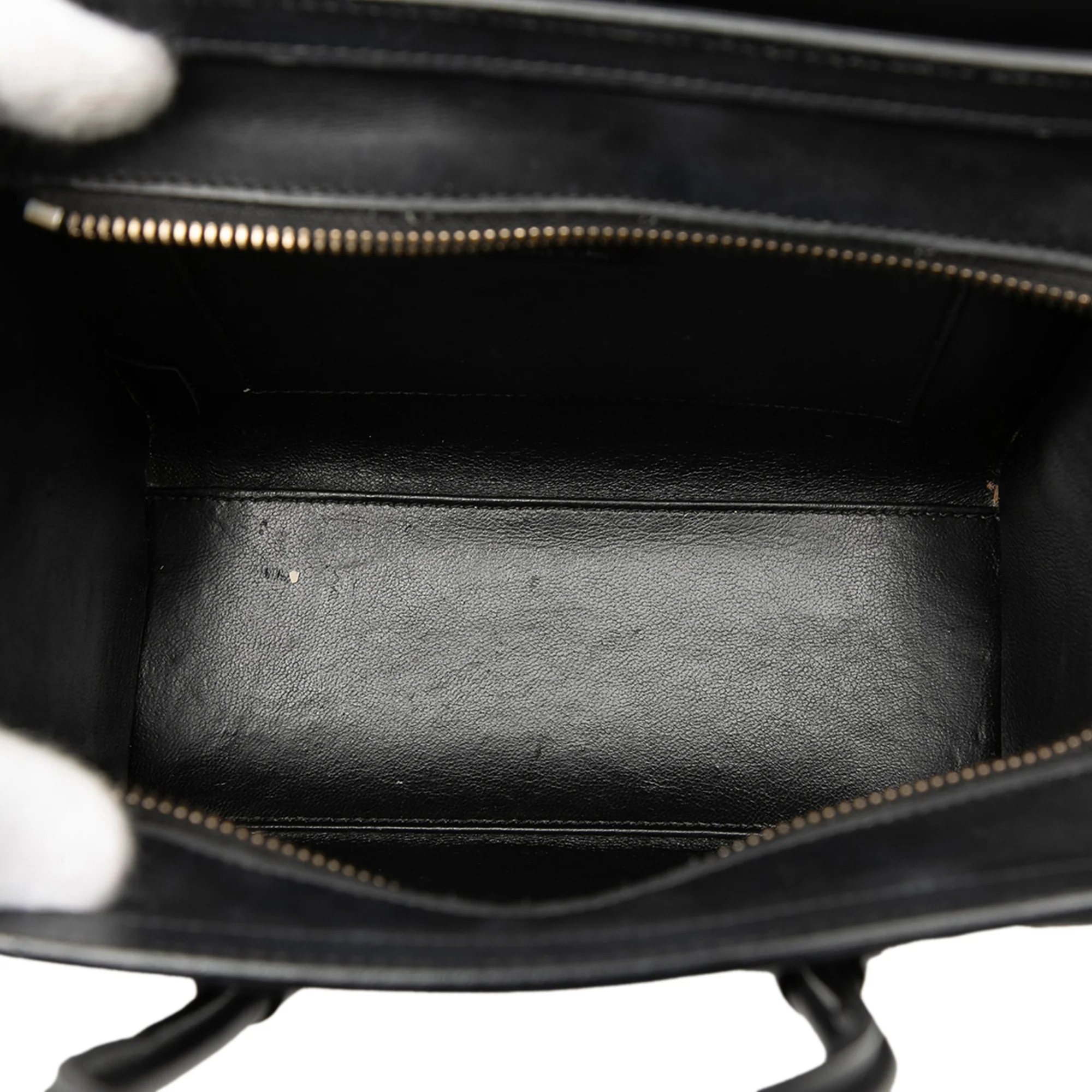 Nano Tricolor Felt Luggage Tote - Image 4