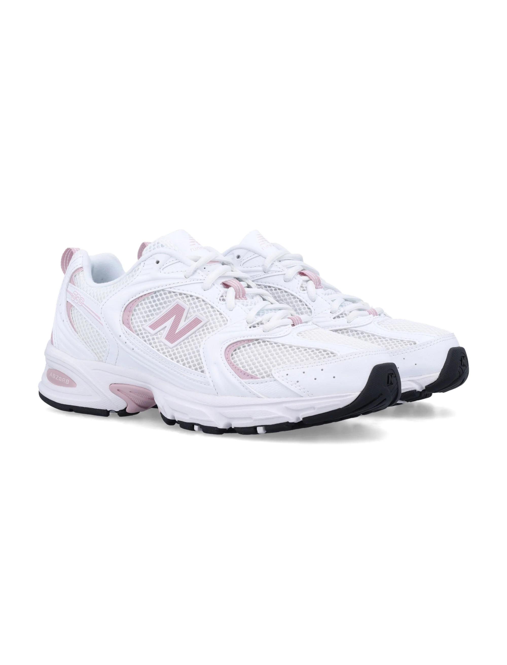 NEW BALANCE 530 WHITE AND PINK SNEAKERS - Image 3