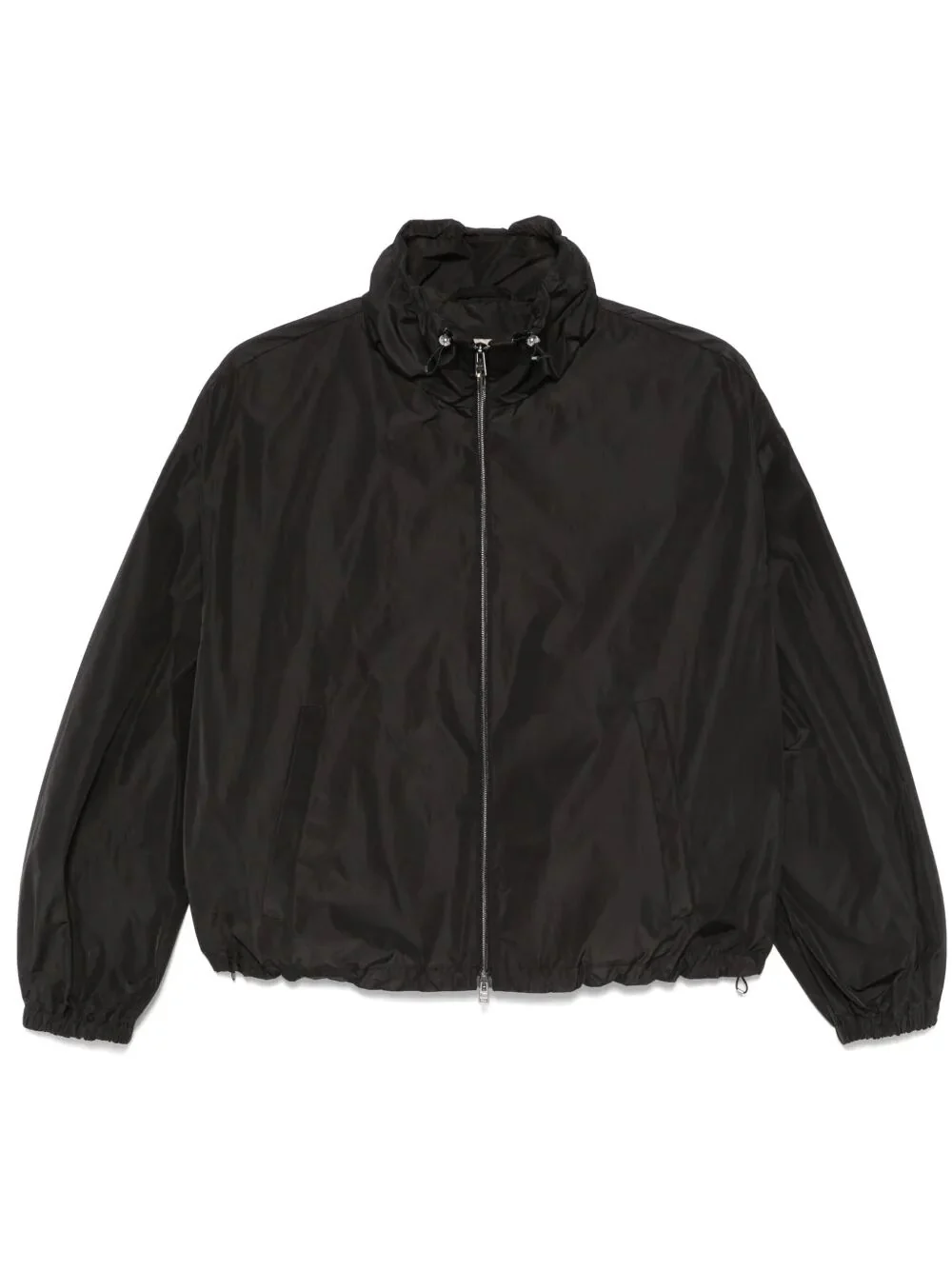 NEW TECHNO TAFFETA SHORT JACKET