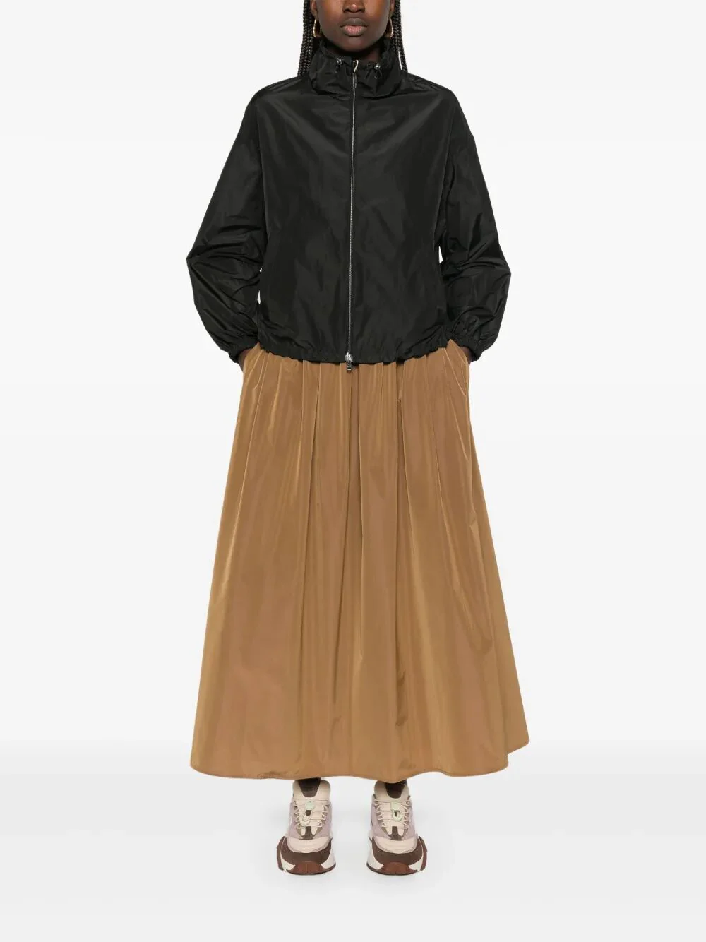 NEW TECHNO TAFFETA SHORT JACKET - Image 4