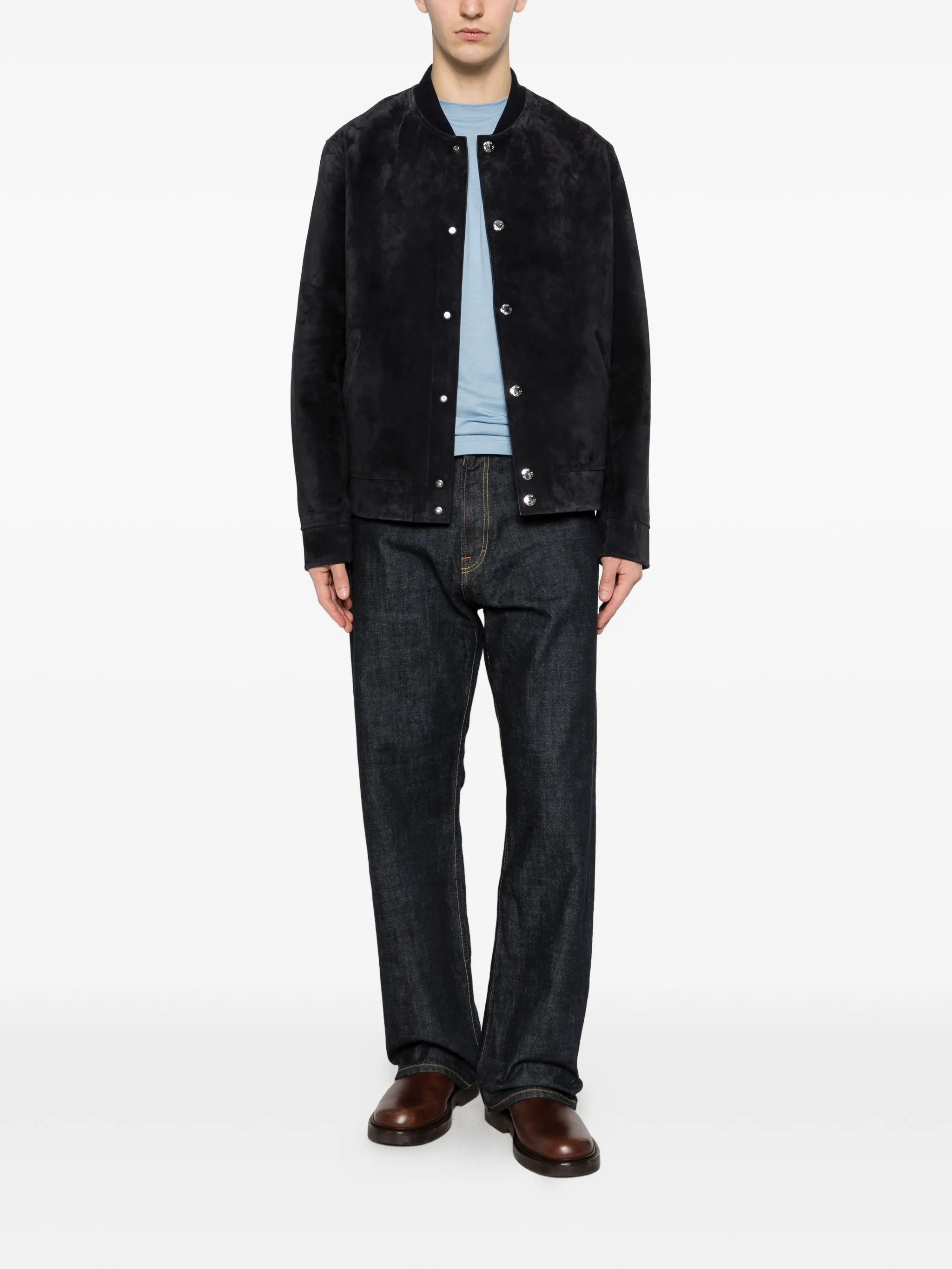 NIGHTFALL CALF WOOL POLYAMIDE JACKET - Image 3