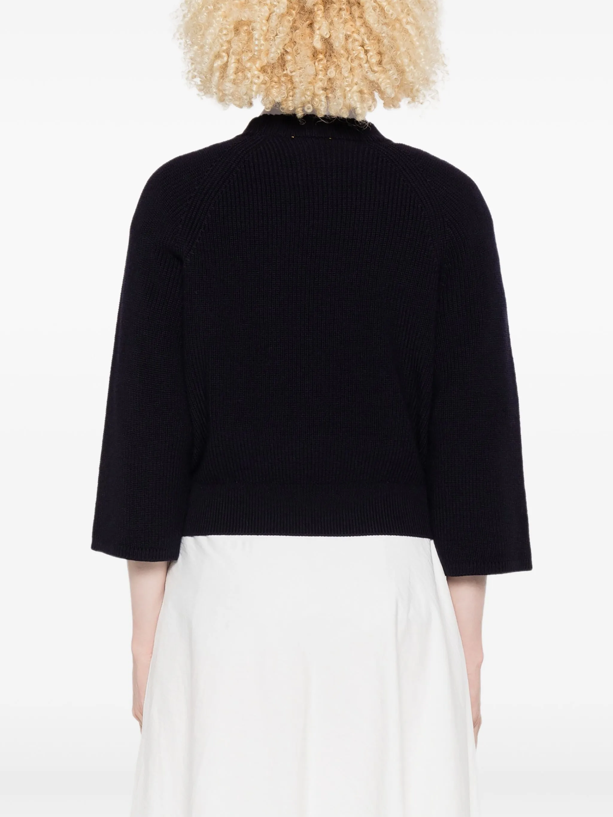 NOTTE MERINOS ENGLISH RIB CREWNECK - Image 5