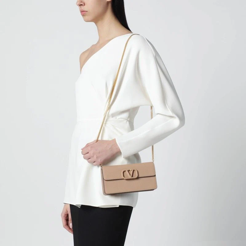 NUDE NEUTRALS LEATHER WALLET STRAP - Image 2