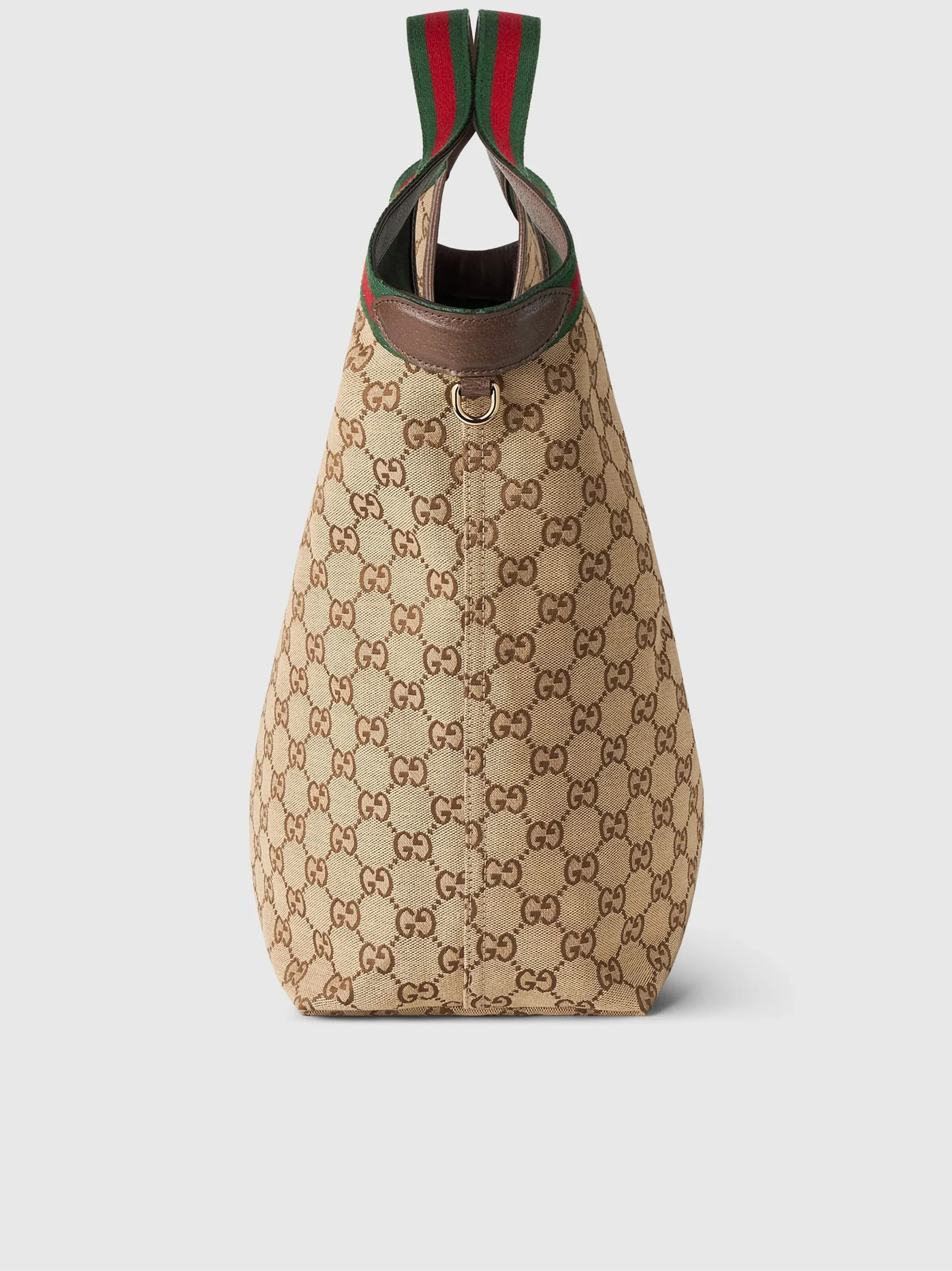 OPHIDIA BROWN COTTON POLYESTER HANDBAG - Image 5