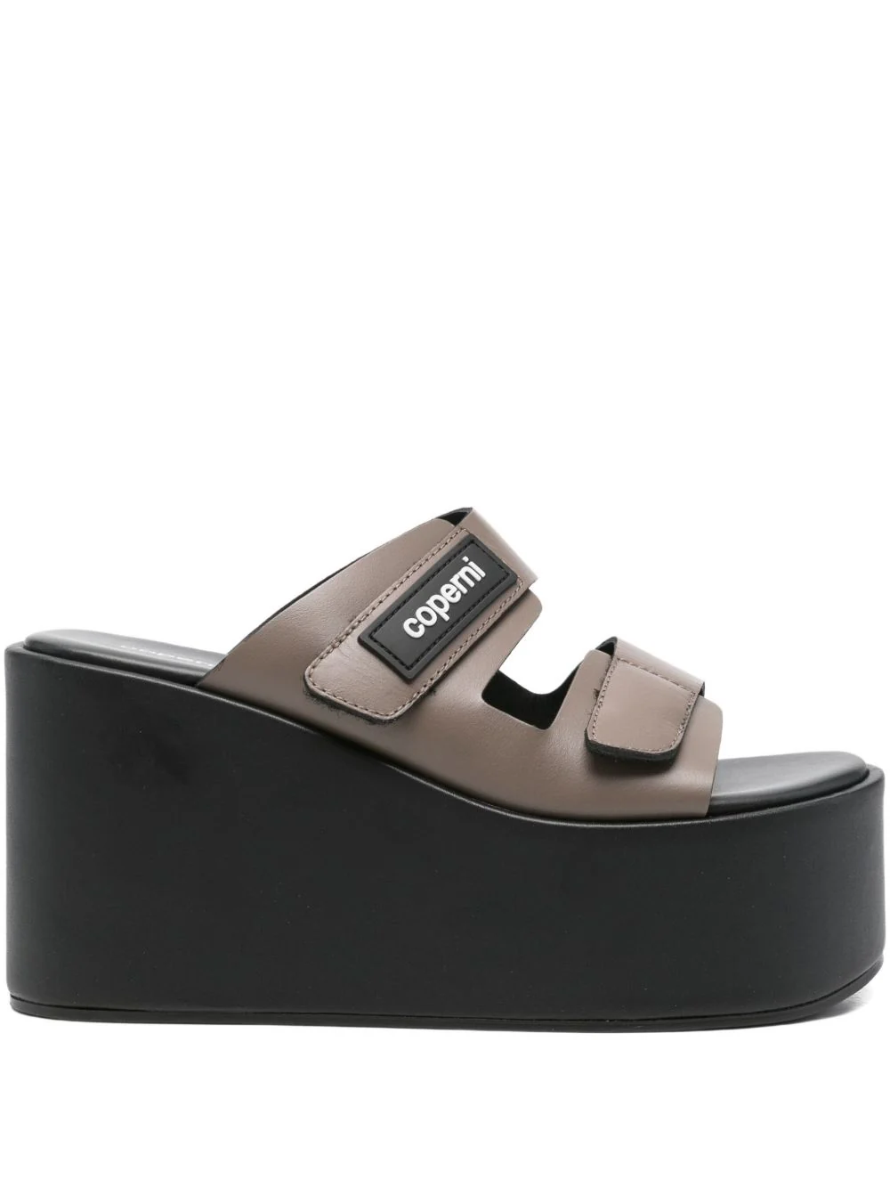 PATCH WEDGE SANDAL
