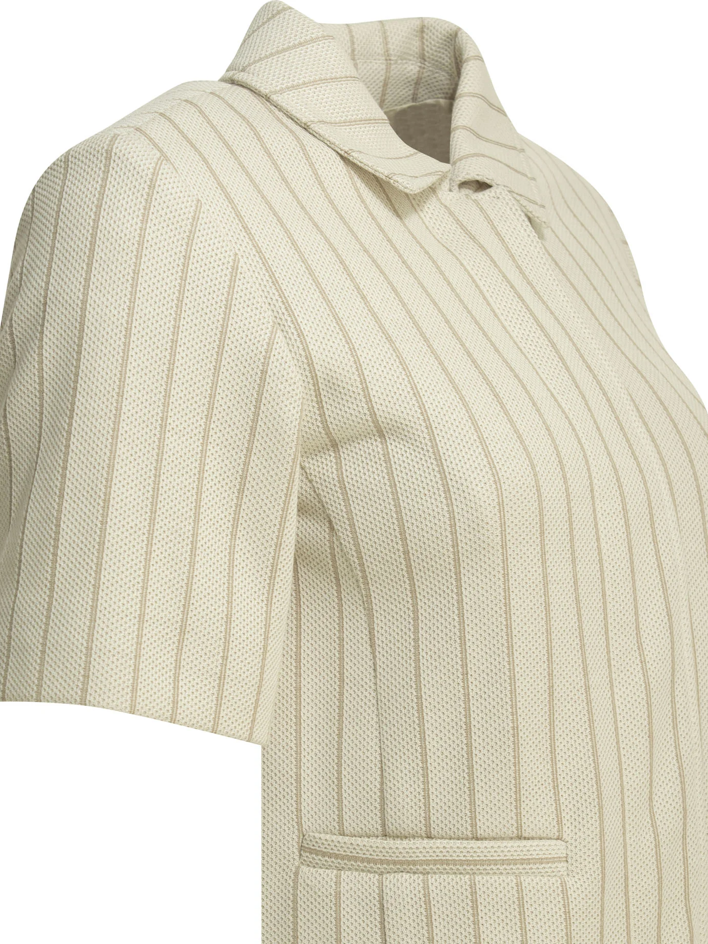 Pinstripe blazer - Image 4